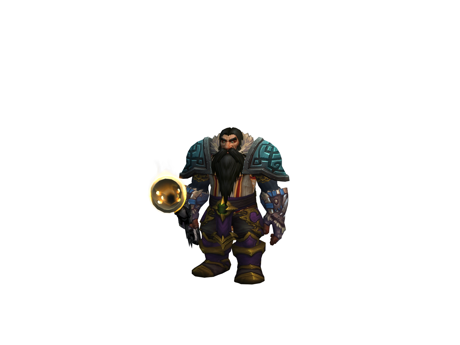 Boasted 3D character render