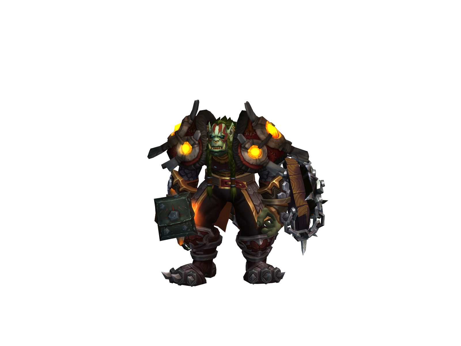 Riptide 3D character render