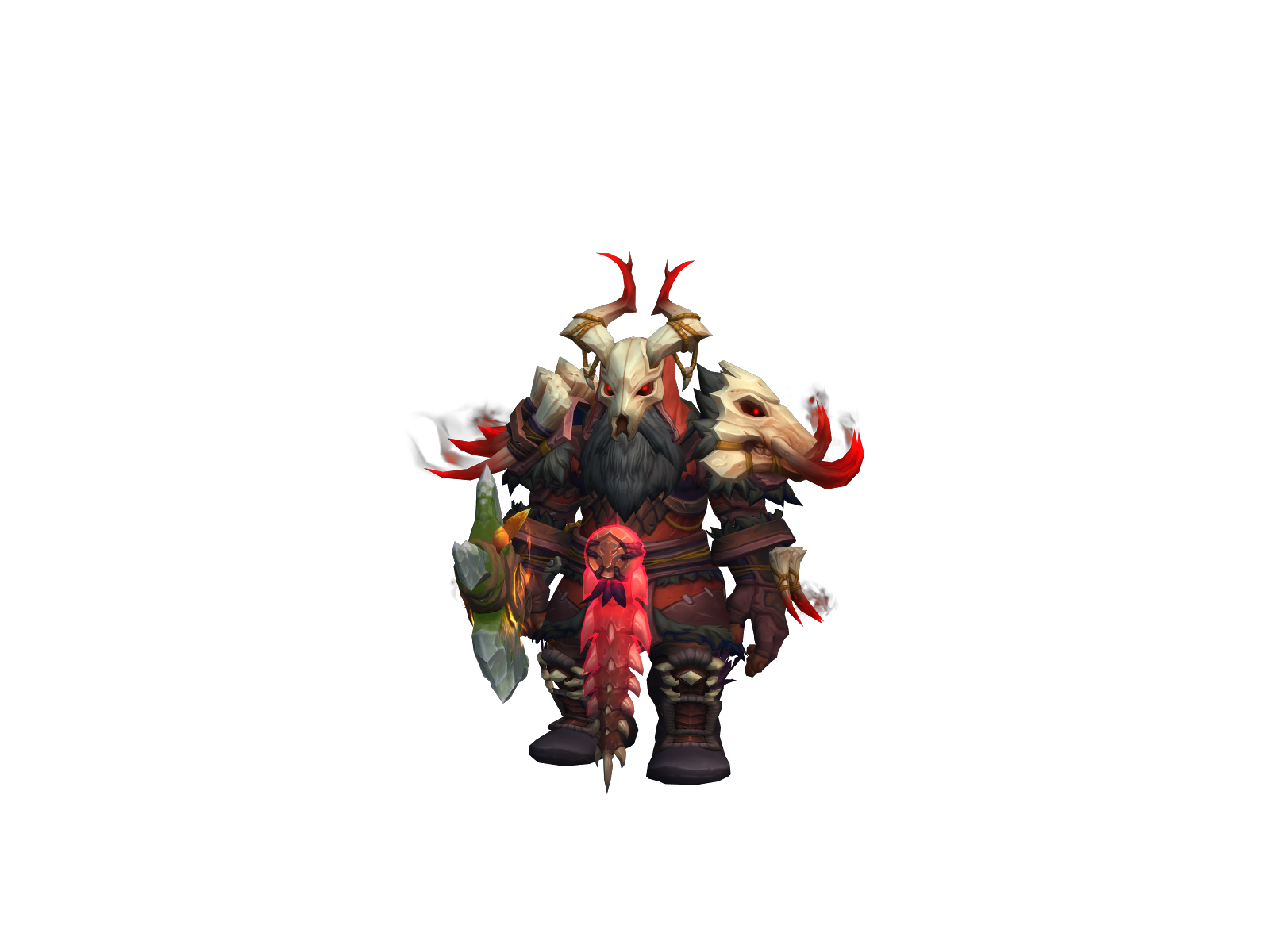Aimed 3D character render