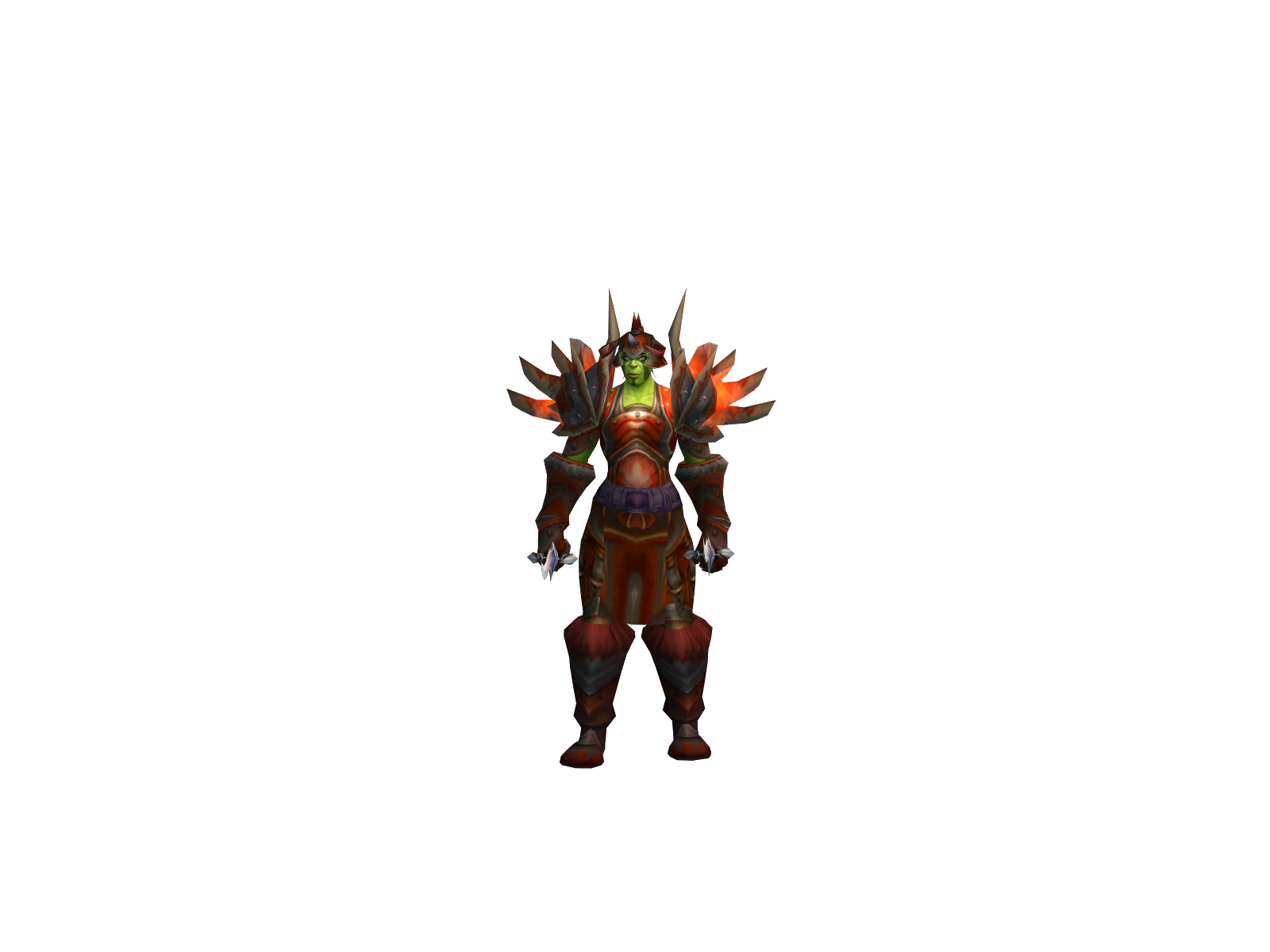 Piikarogue 3D character render