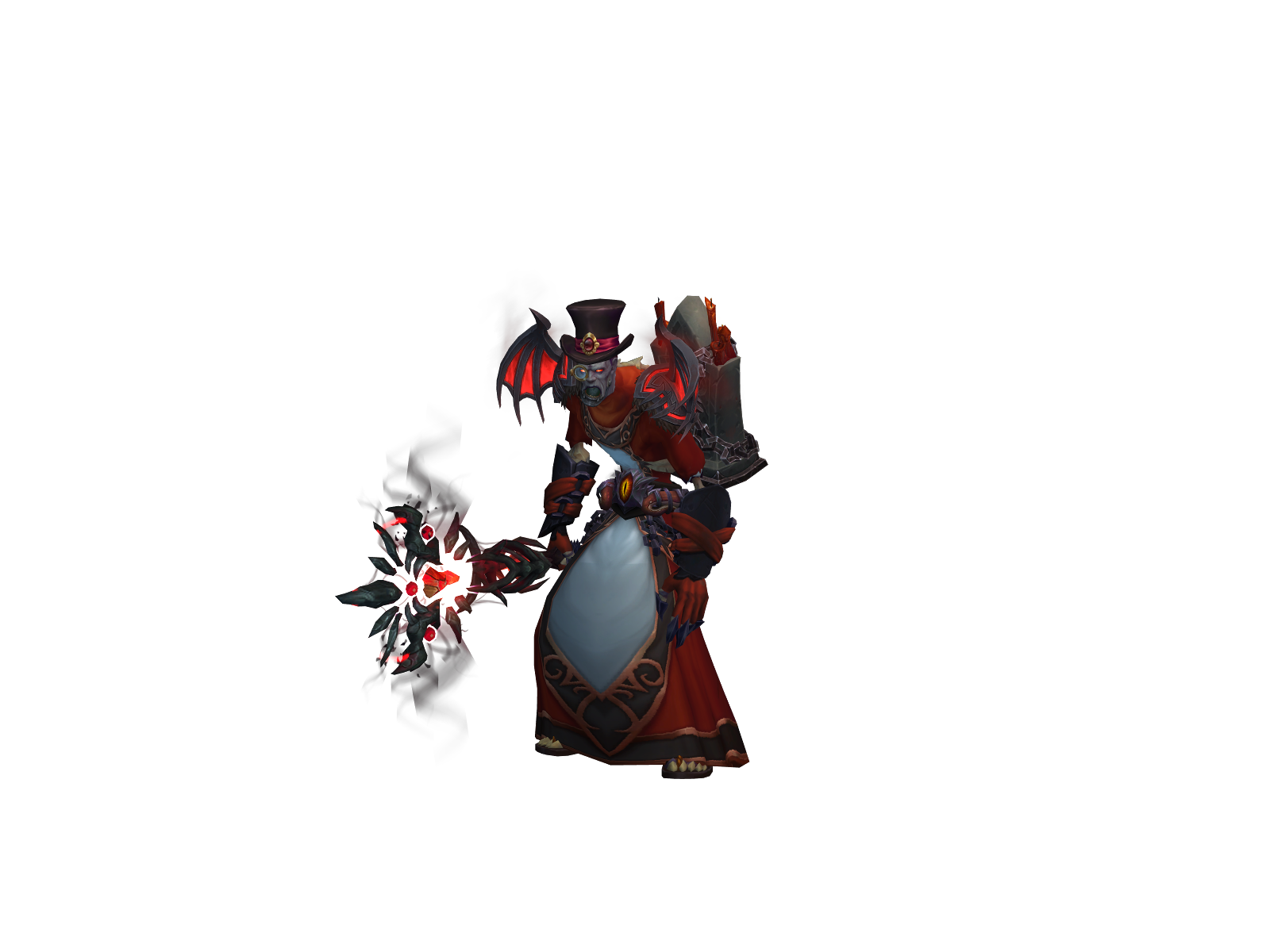 Aumen 3D character render