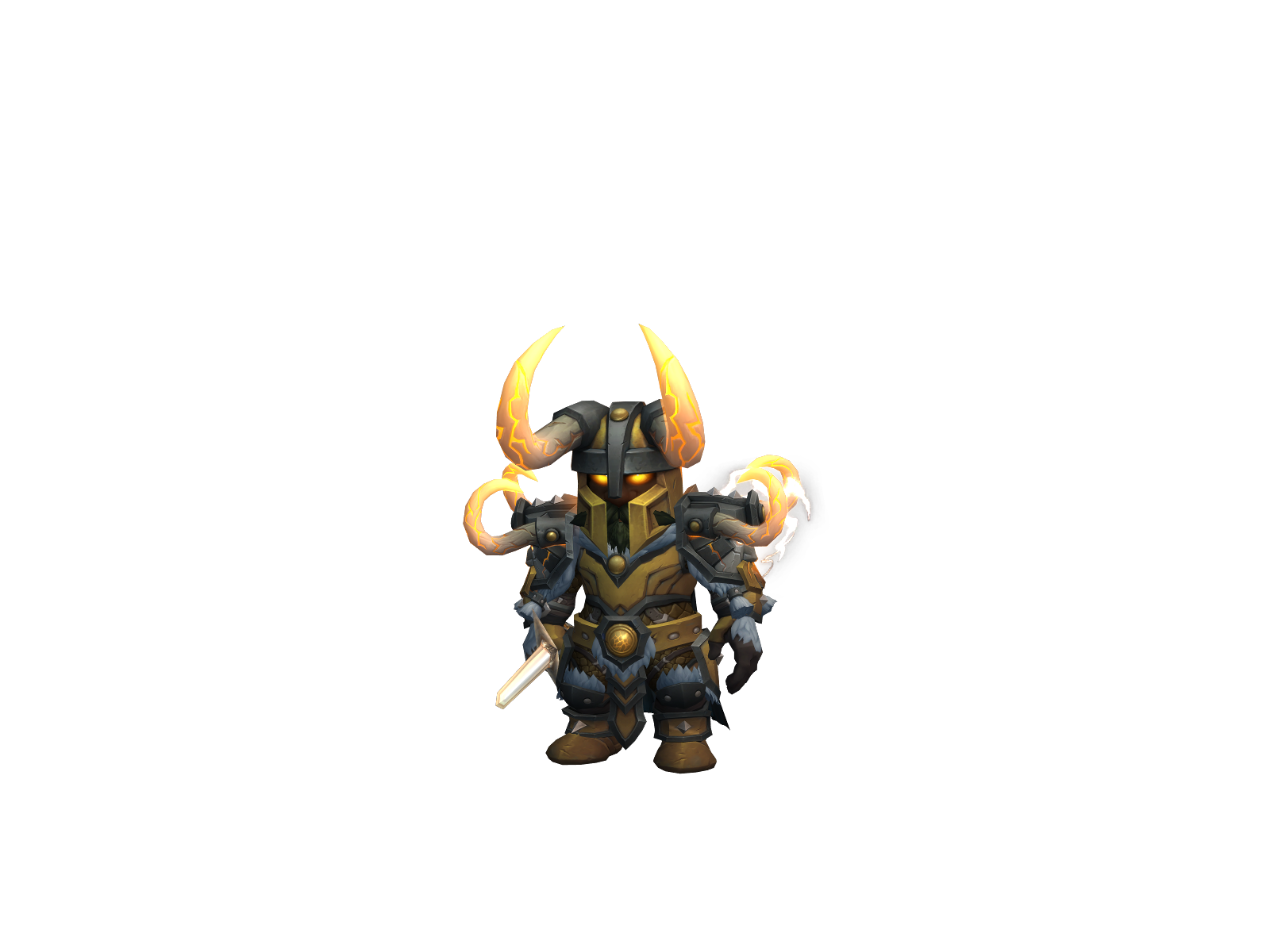 Soulknight 3D character render