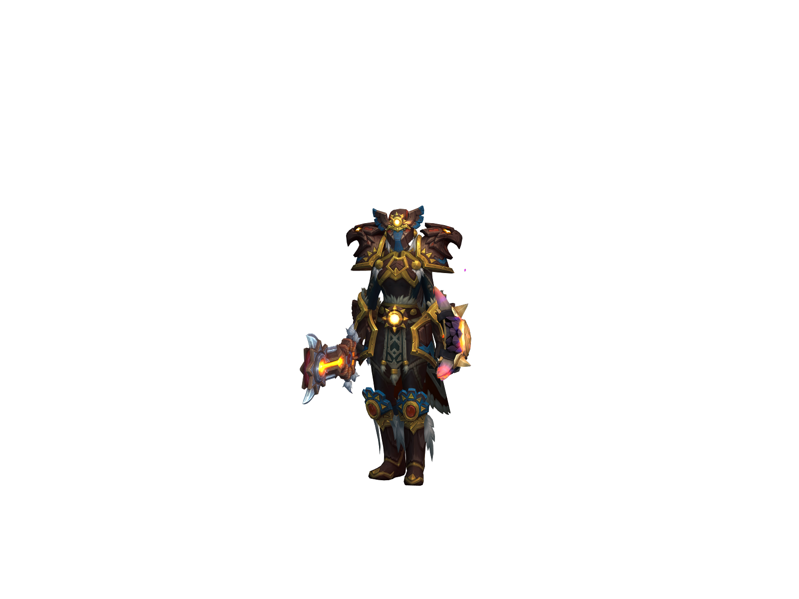 Lighbringer 3D character render