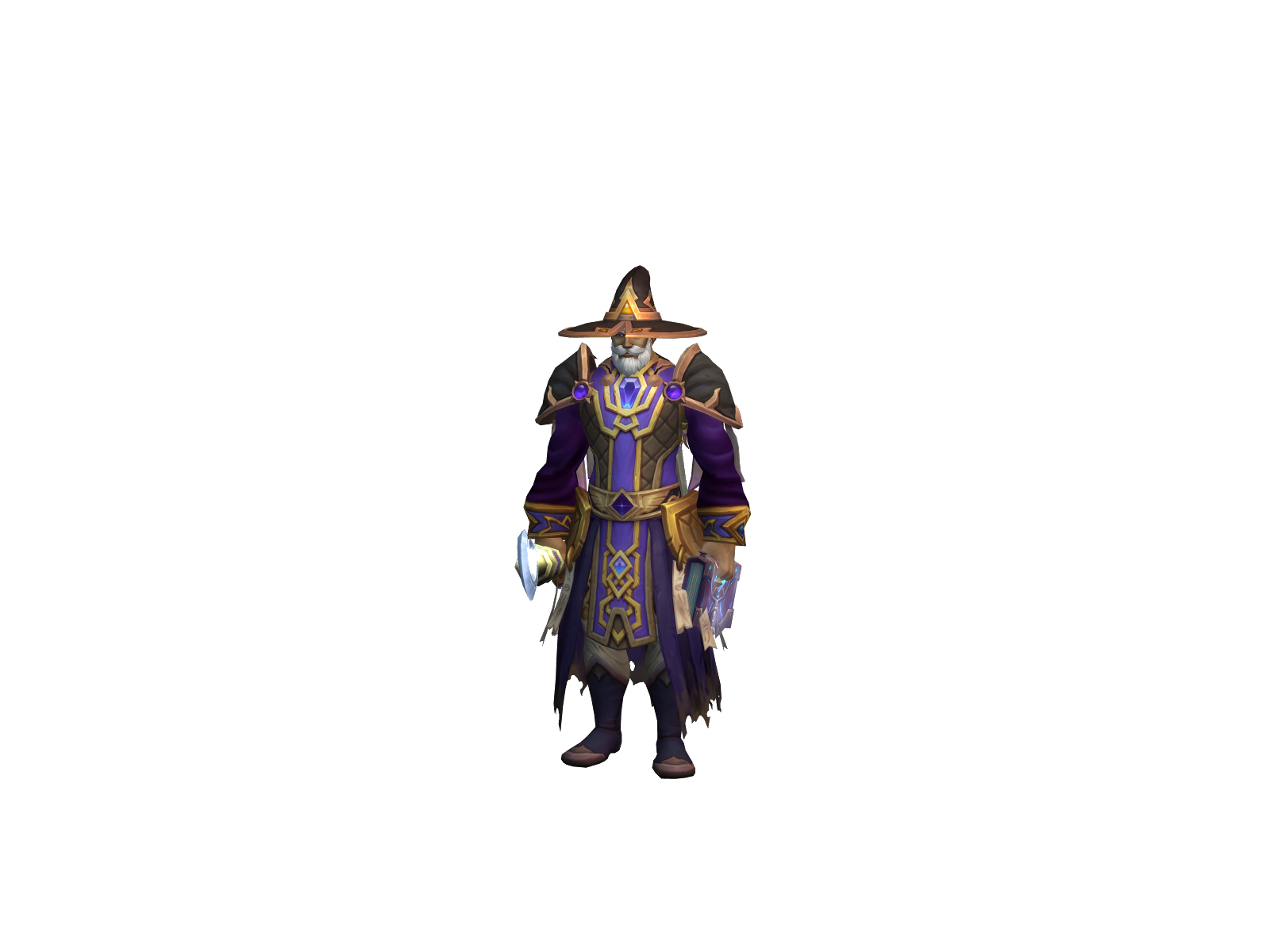 Wizurd 3D character render