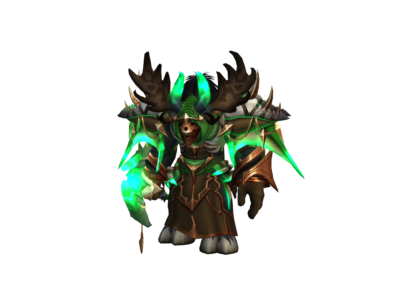 Grongore 3D character render