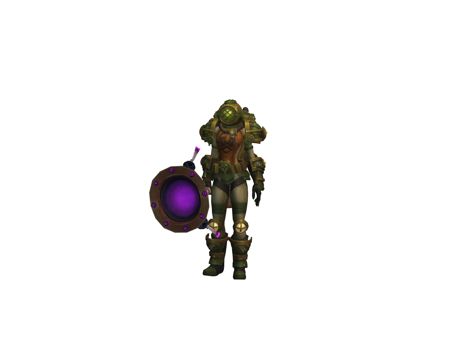Ellwine 3D character render