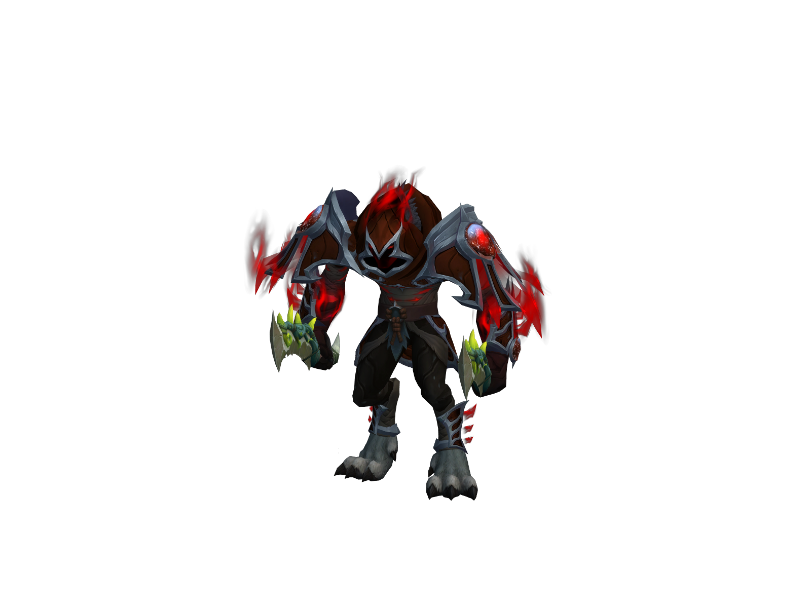 Chanfle 3D character render