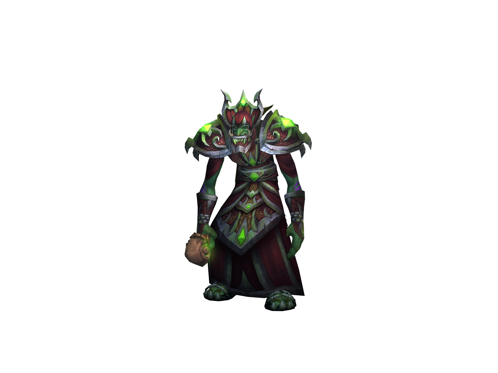 Hechicero 3D character render
