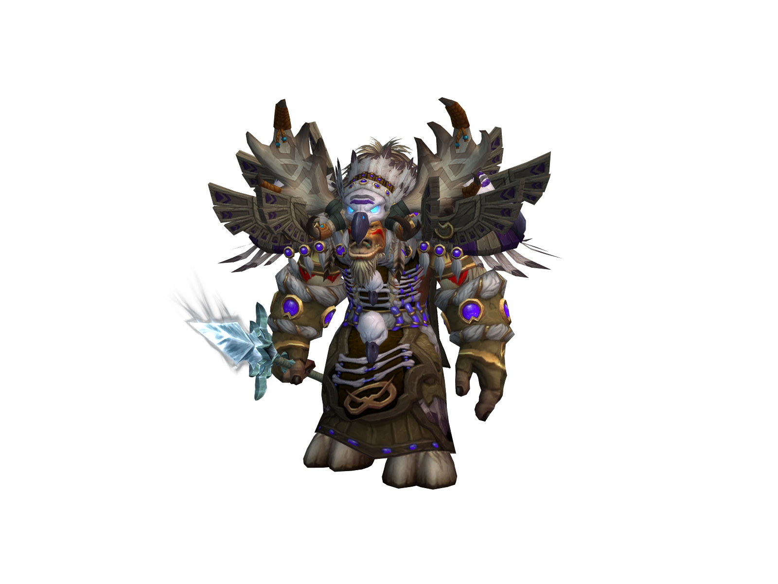 Feralmaxxing 3D character render