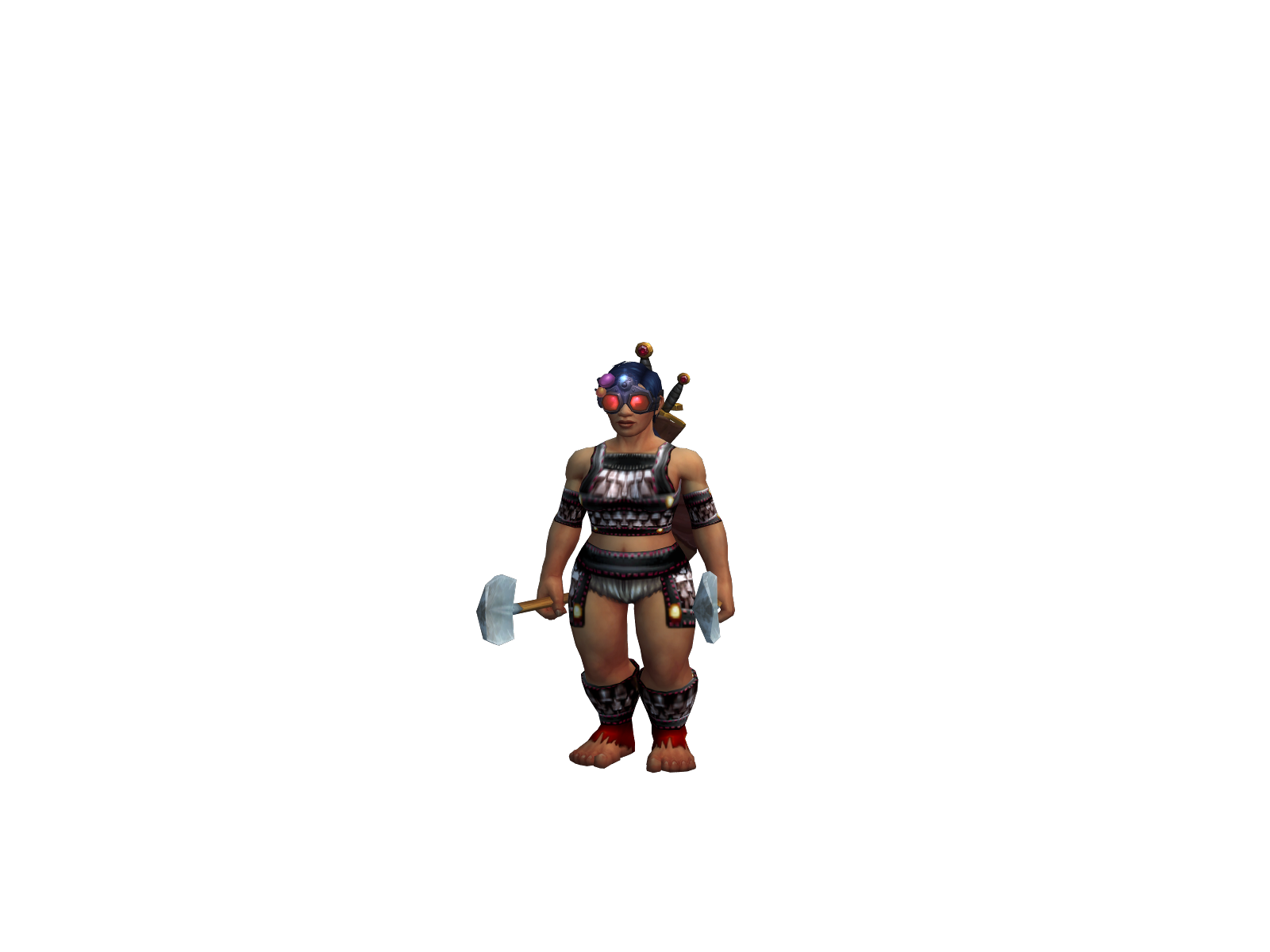 Yrh 3D character render