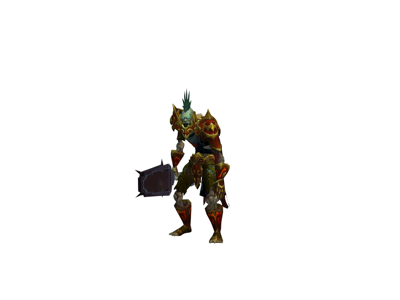 Boneyarrd 3D character render