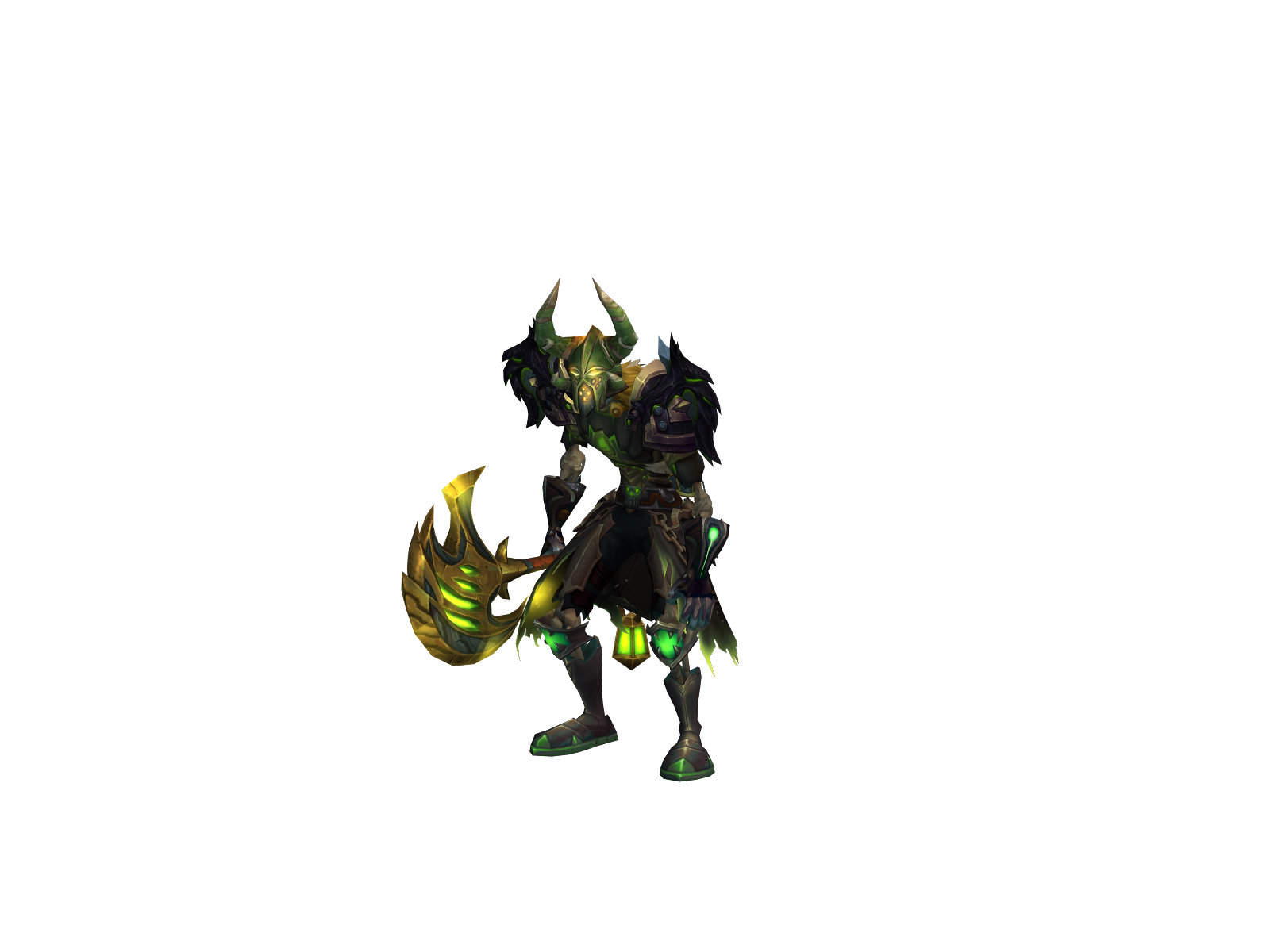 Sludgge 3D character render