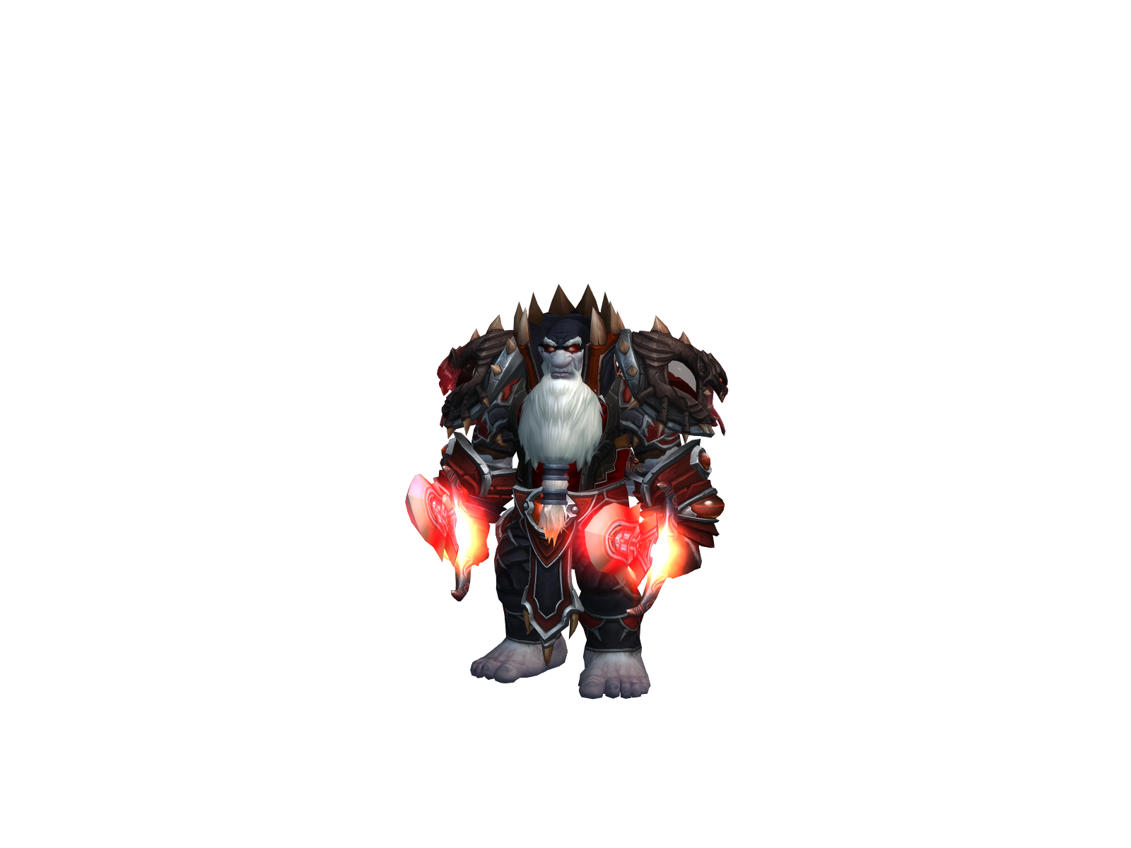 Oldßaldy 3D character render