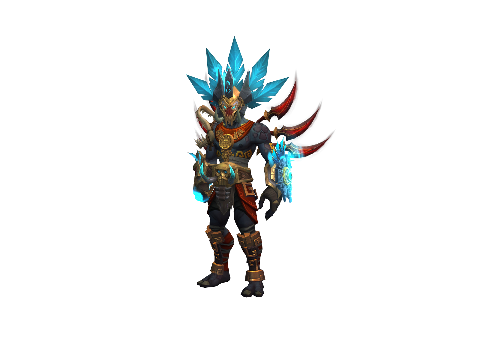 Ferrovax 3D character render