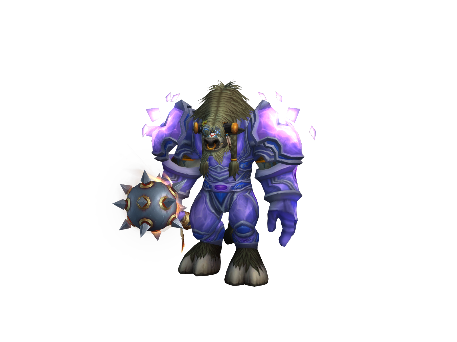 Deified 3D character render