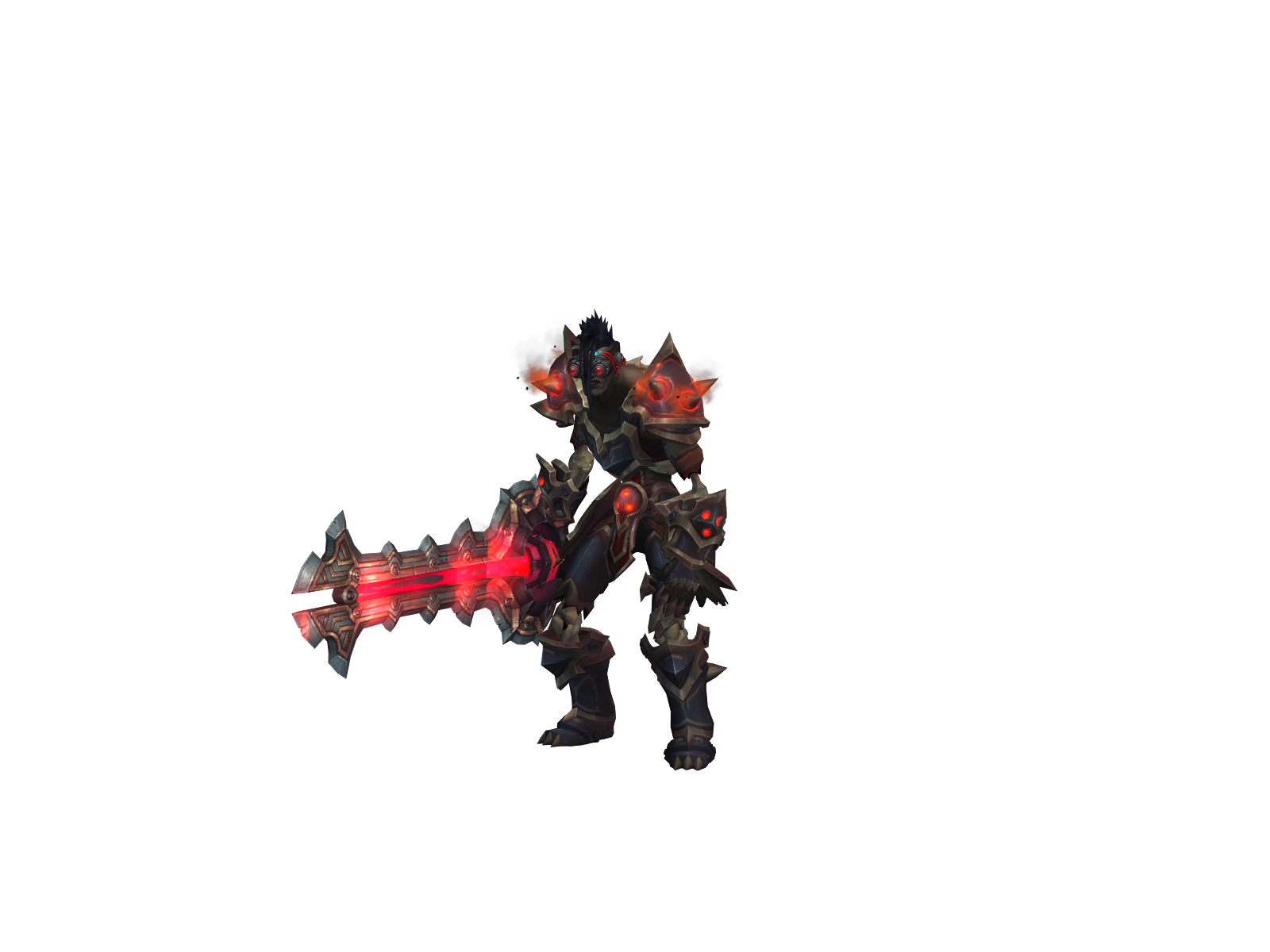 Humongous 3D character render