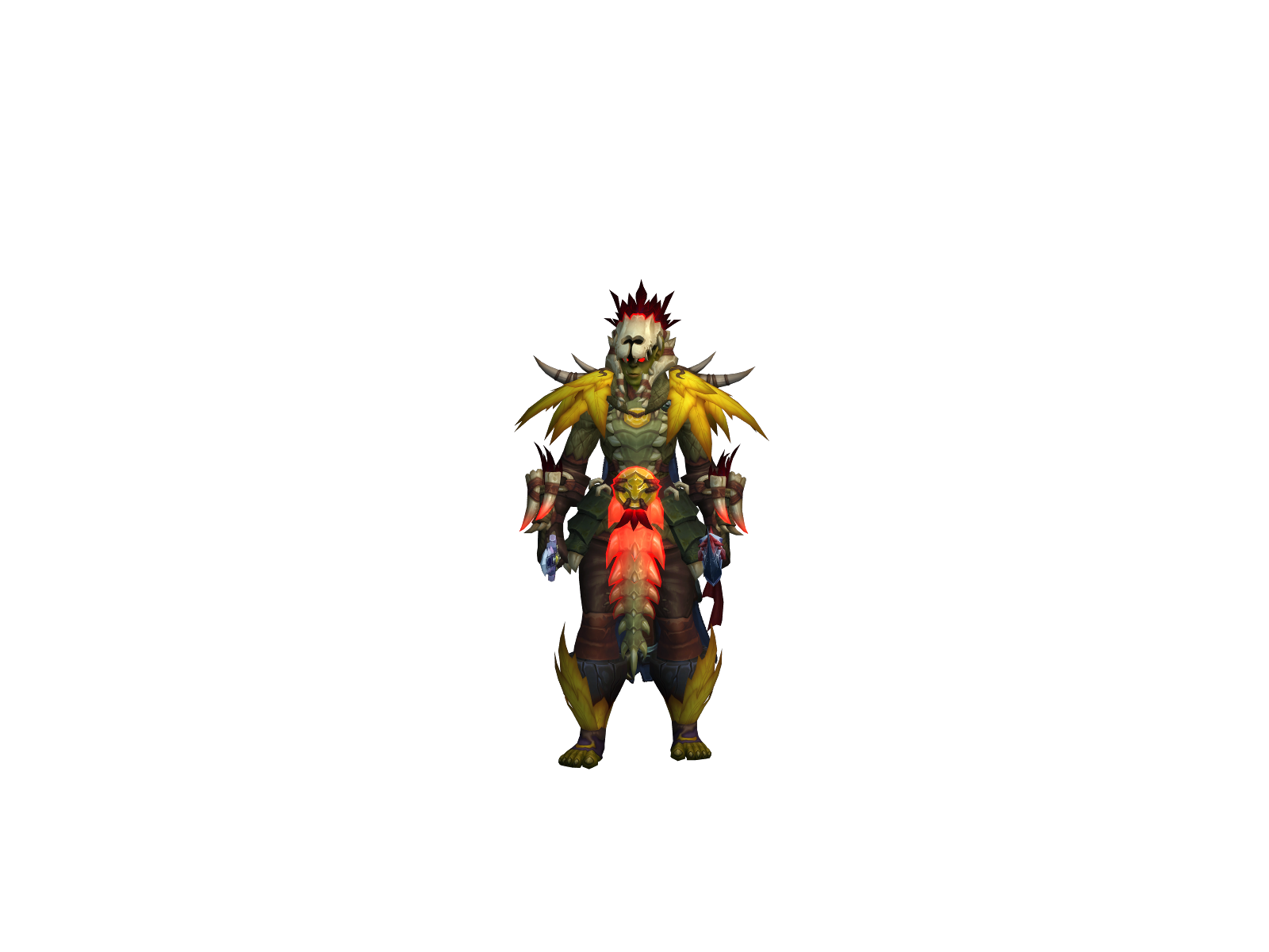 Zaco 3D character render
