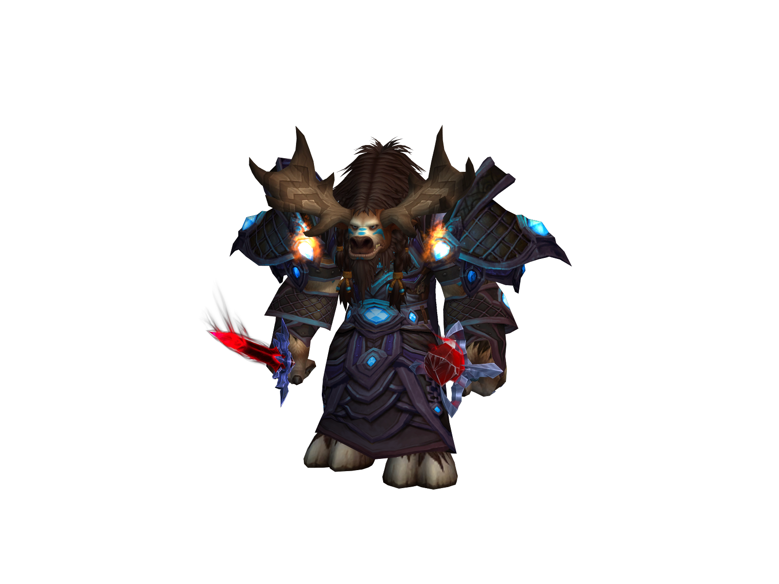 Nøvachro 3D character render