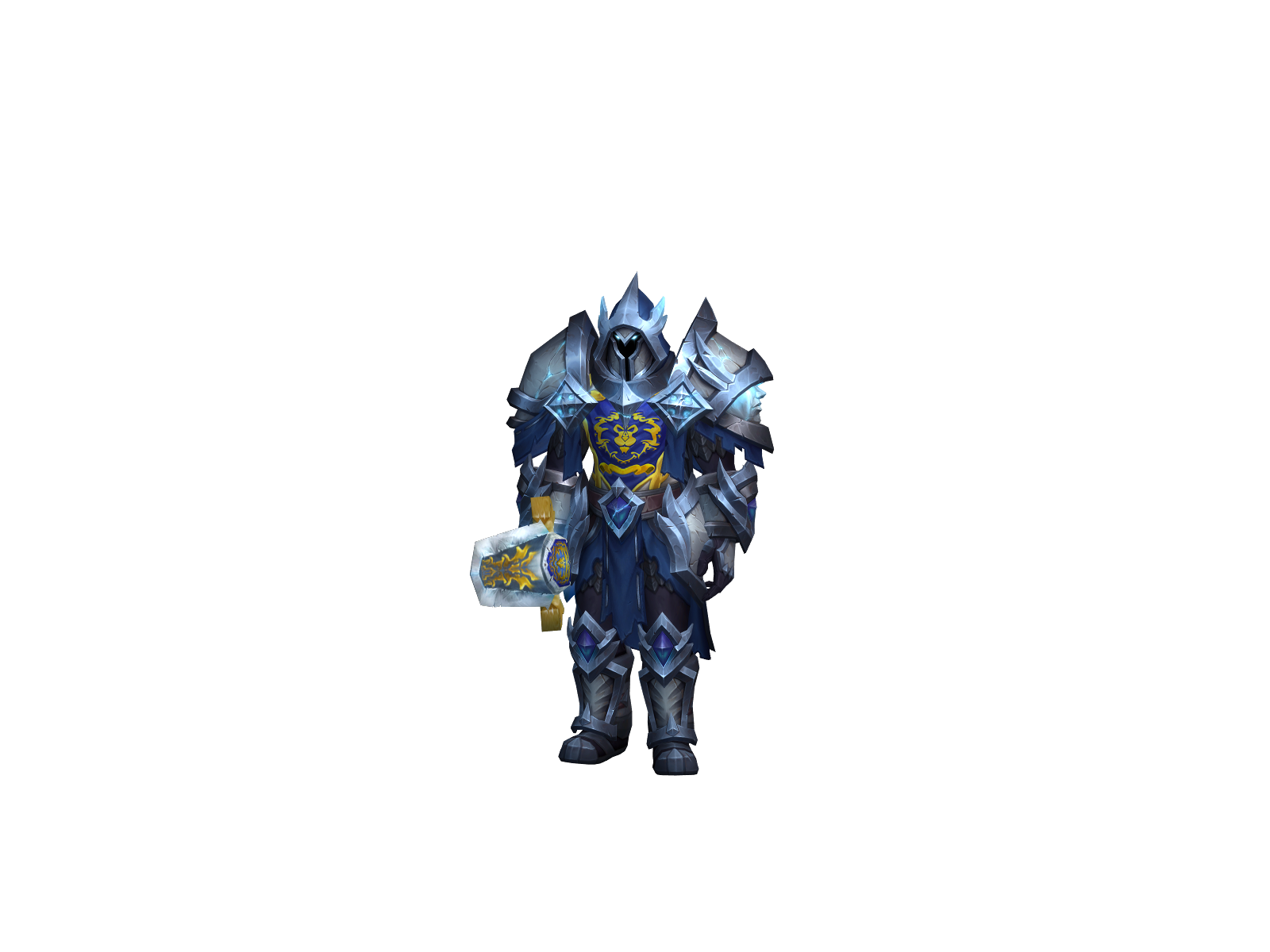 Presanight 3D character render