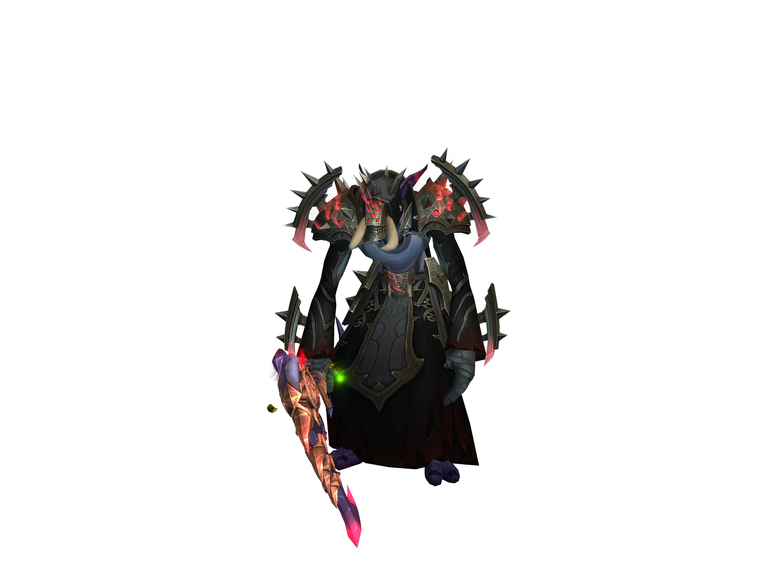 Sitonurbody 3D character render