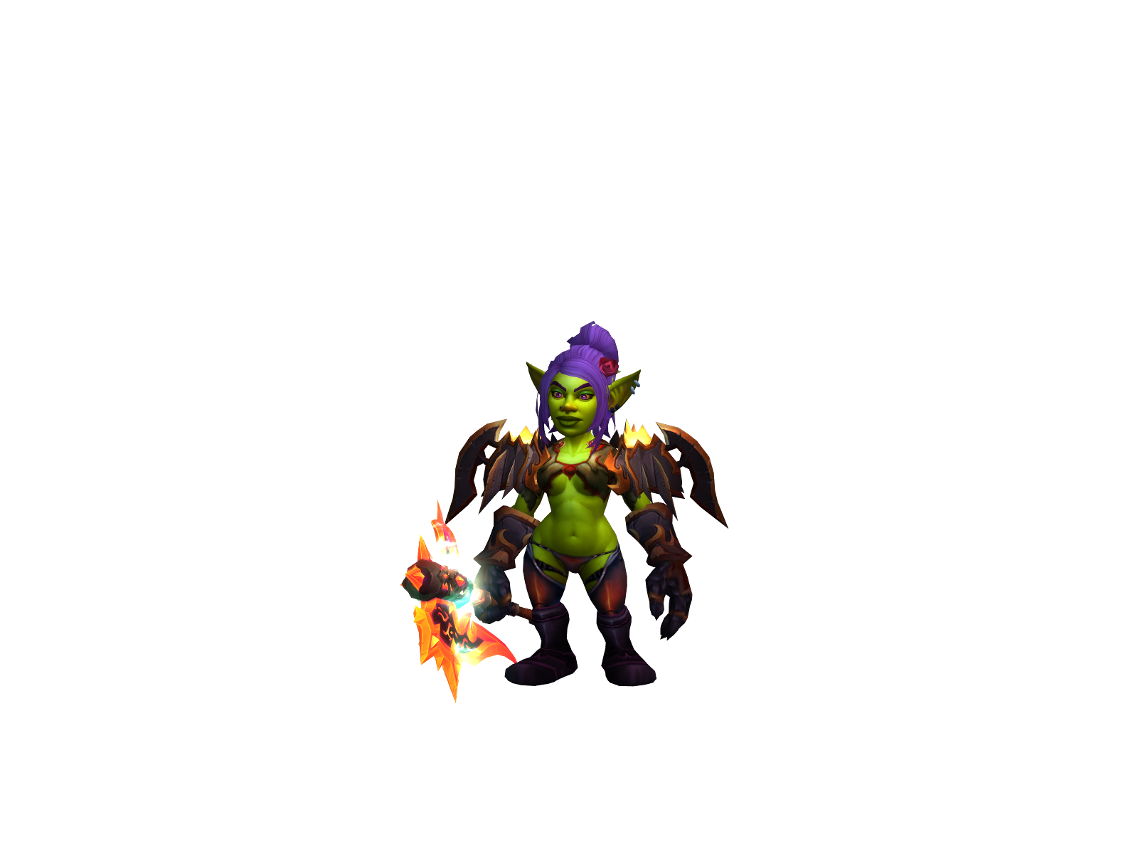 Spixibbinx 3D character render
