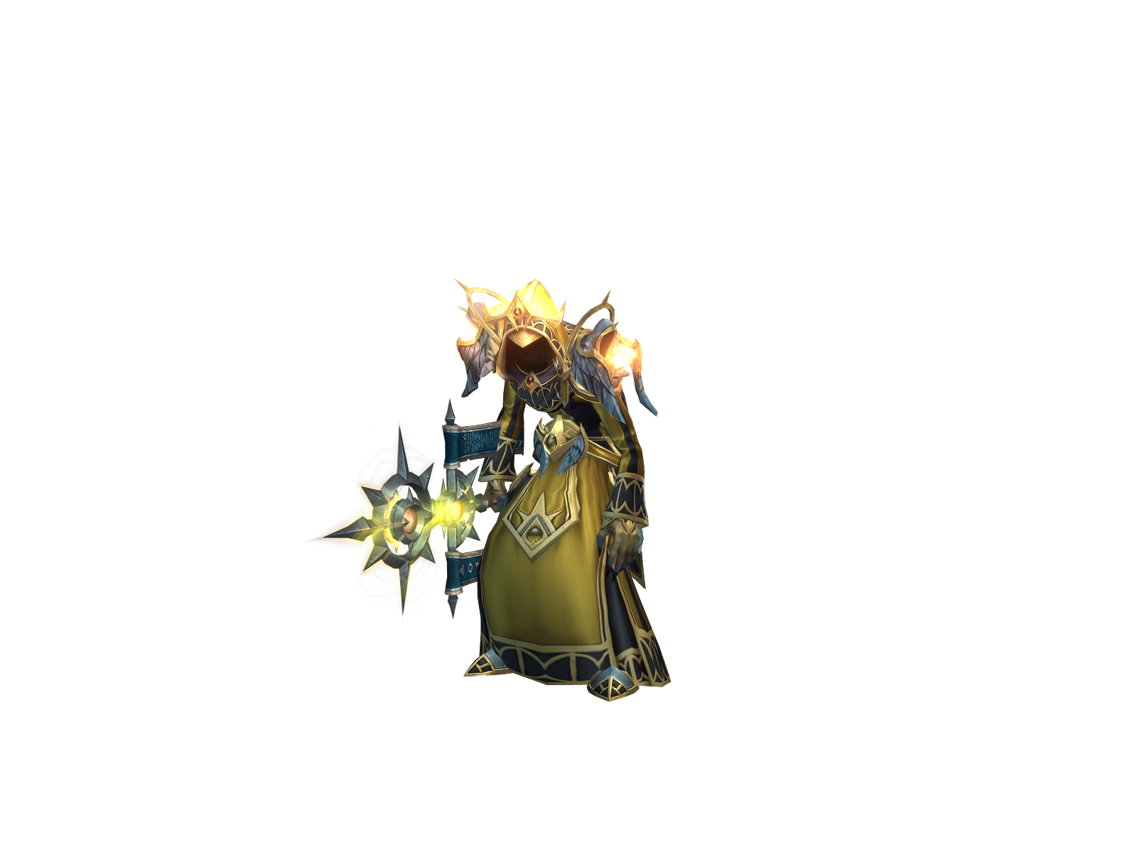 Dozopriest 3D character render