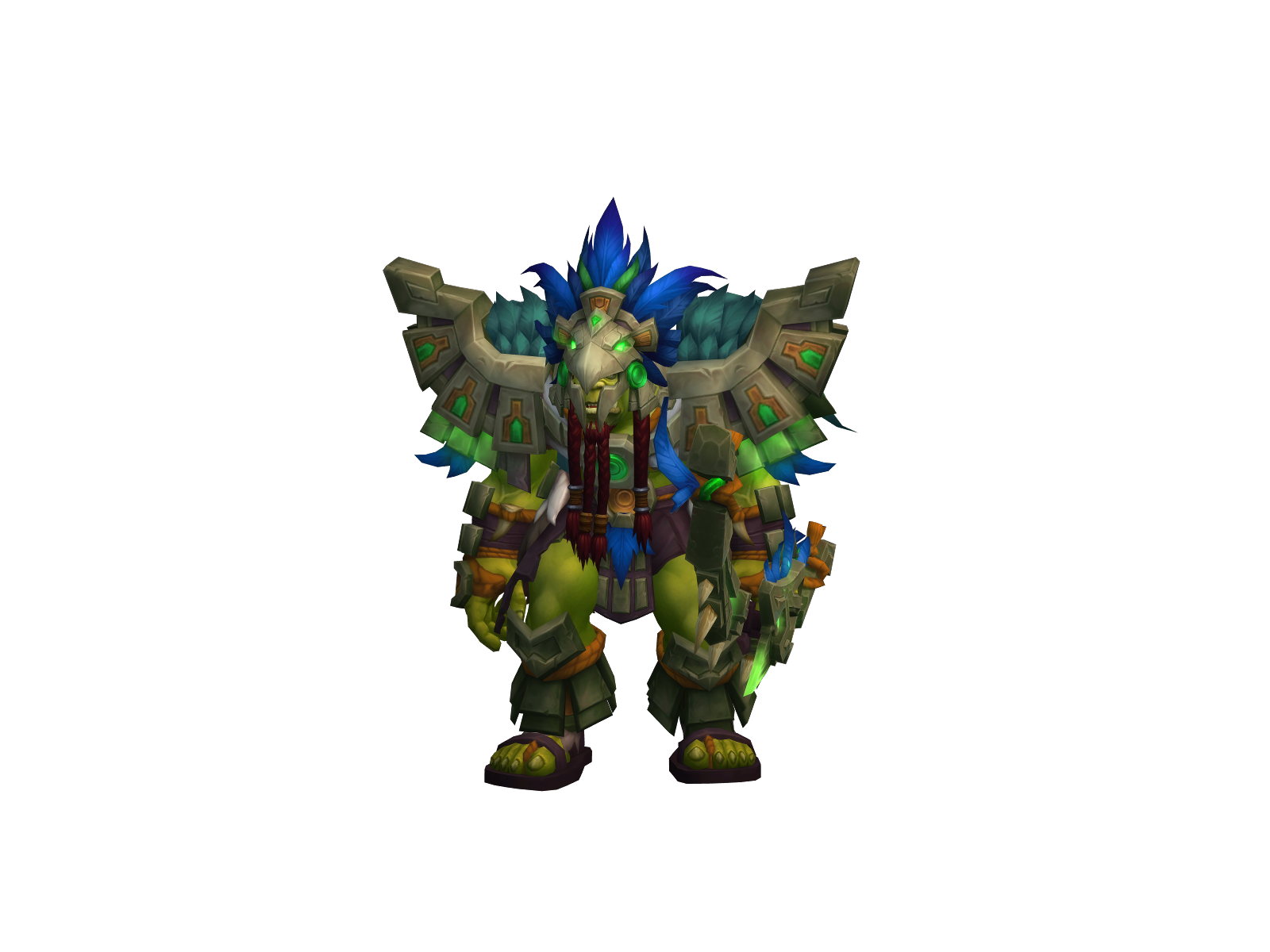 Sorogra 3D character render