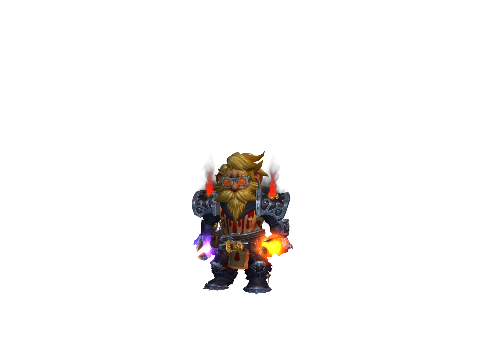Hutch 3D character render