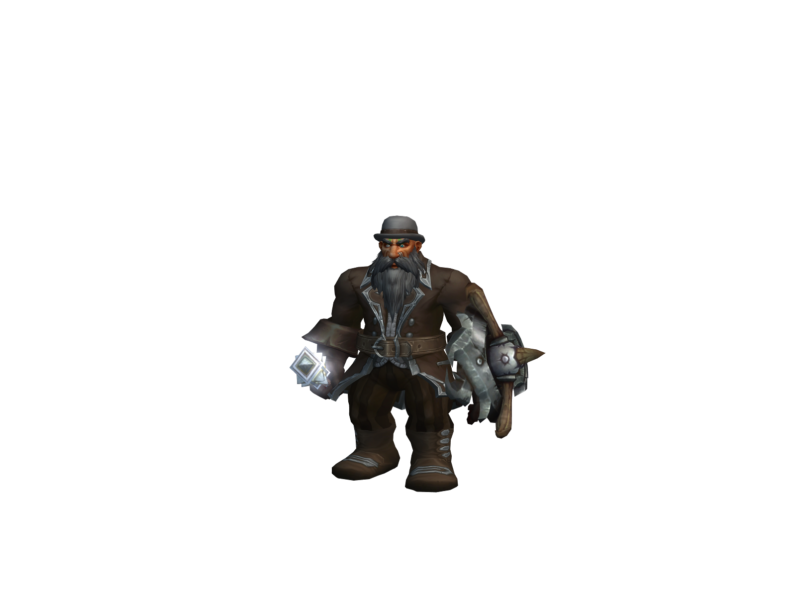 Pane 3D character render