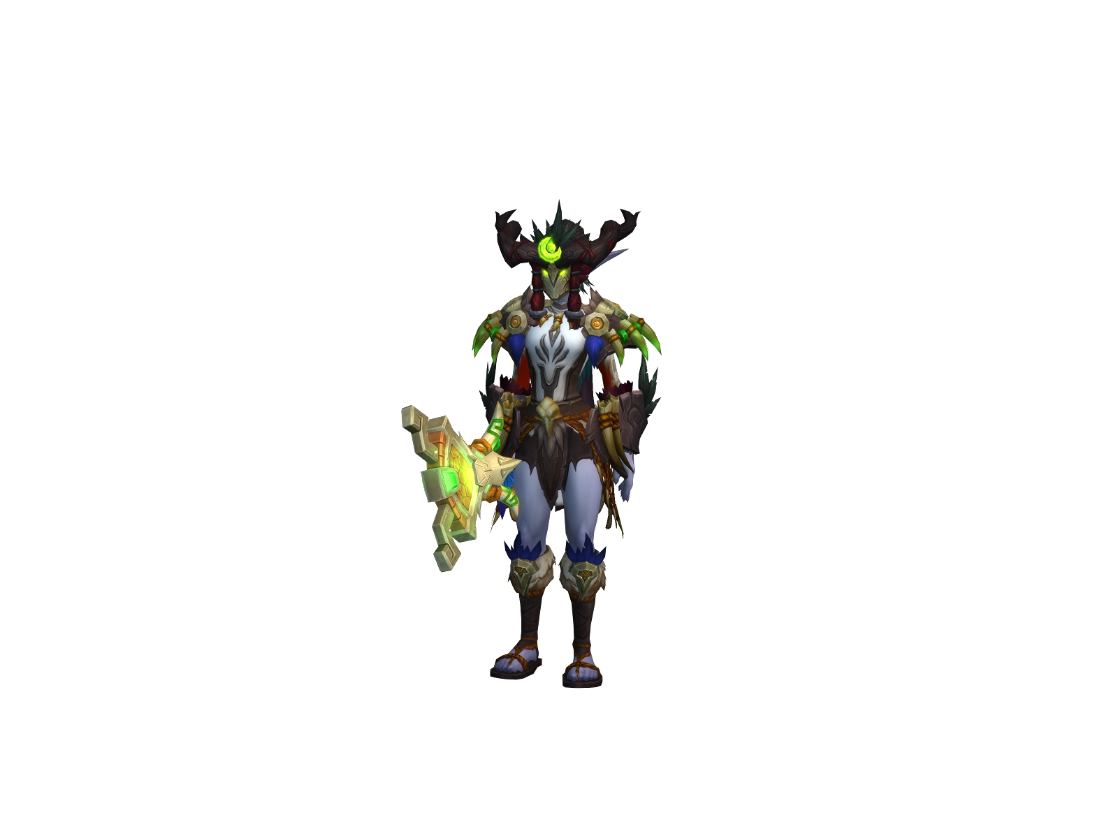 Wreyth 3D character render