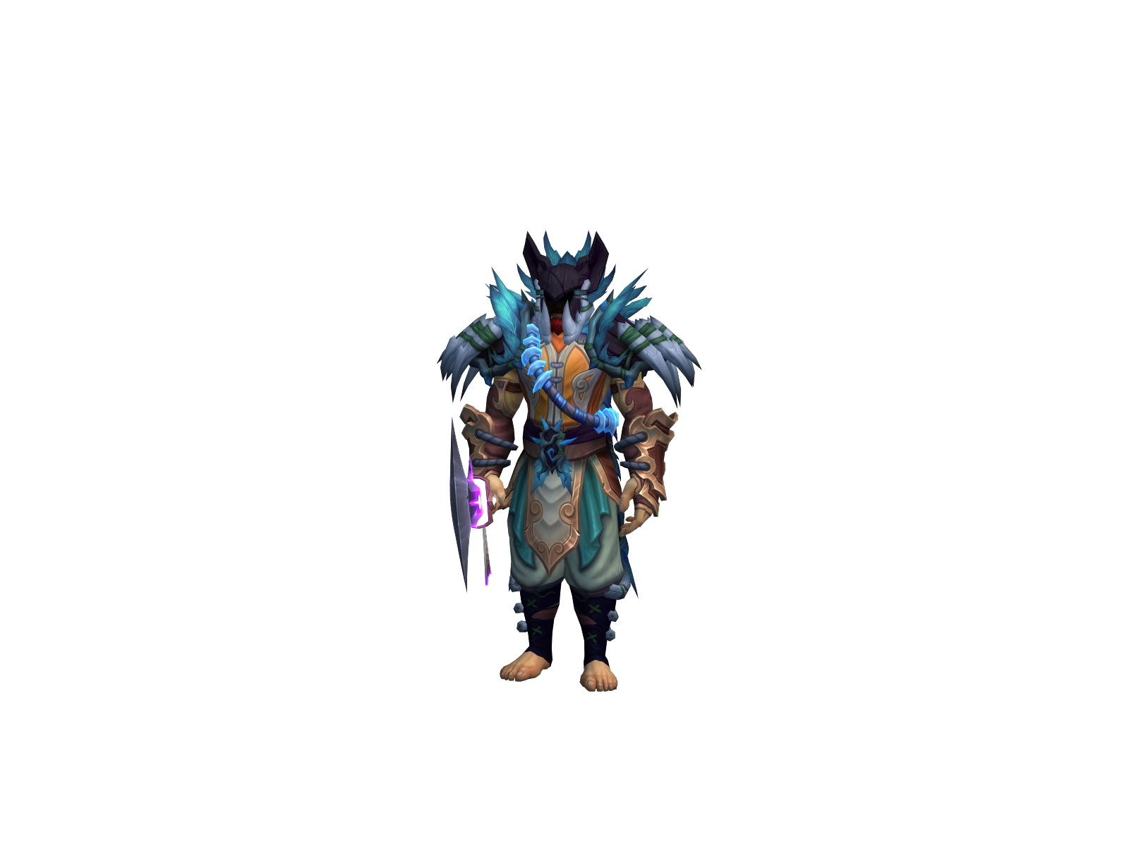 Børed 3D character render