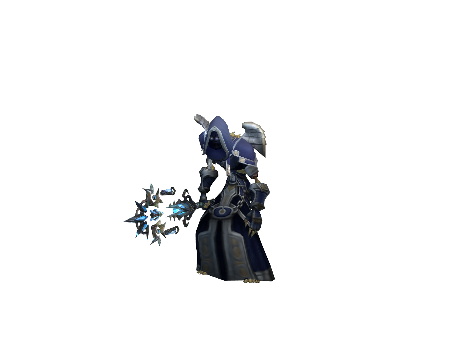 Jüdaspríest 3D character render