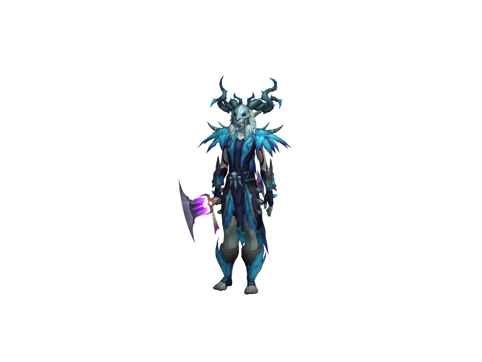 Dustyfiend 3D character render