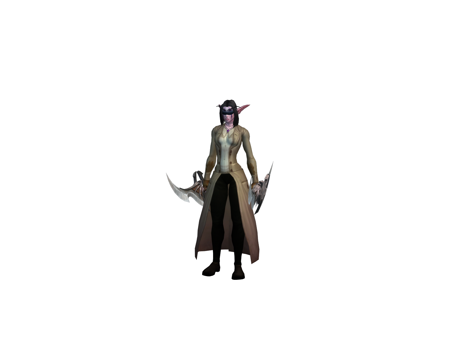 Stellandra 3D character render