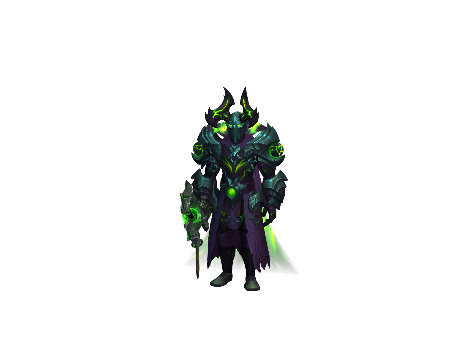 Reygan 3D character render