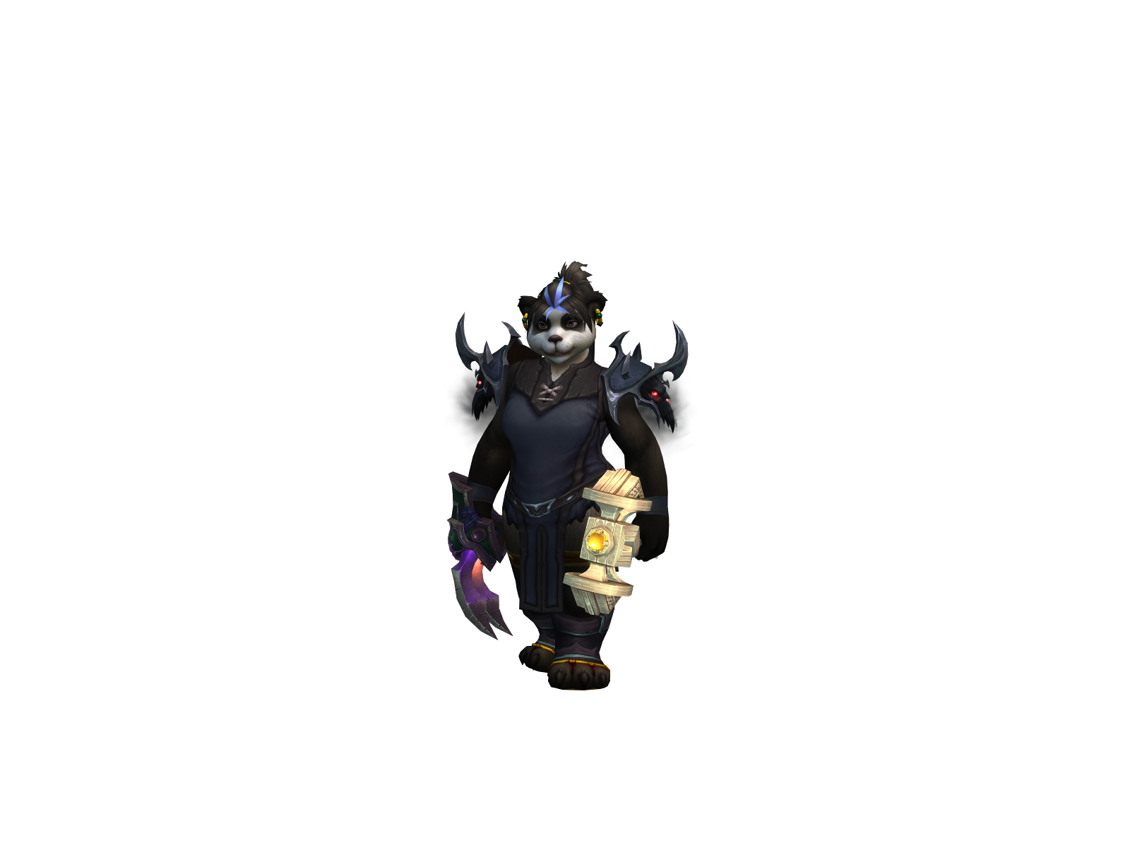 Dragonman 3D character render