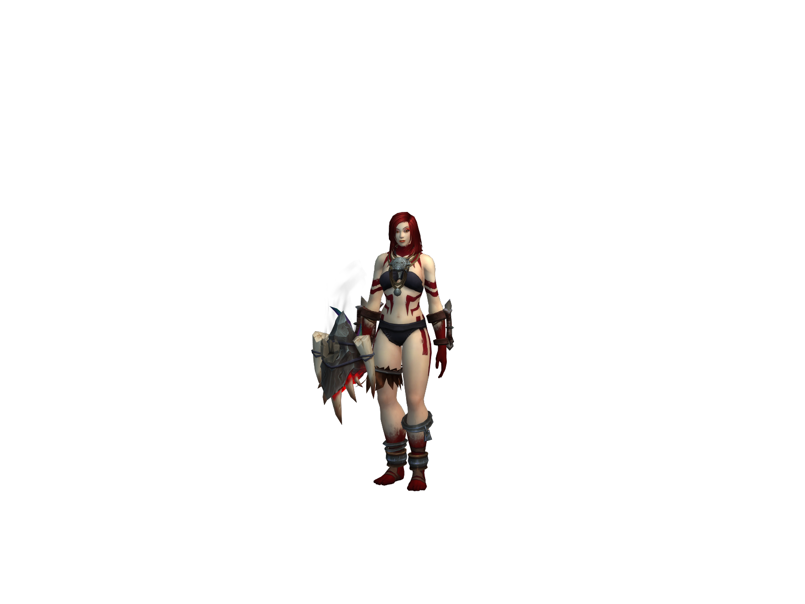 Azgar 3D character render