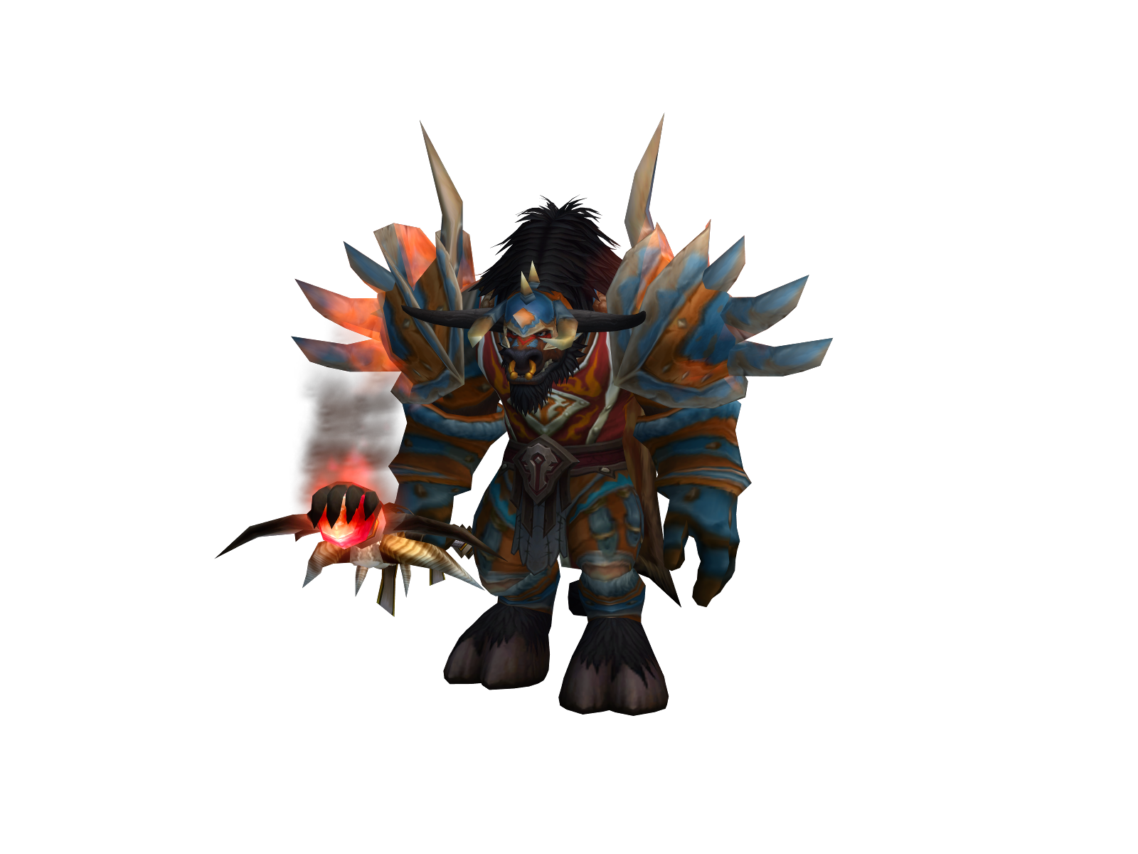 Wek 3D character render