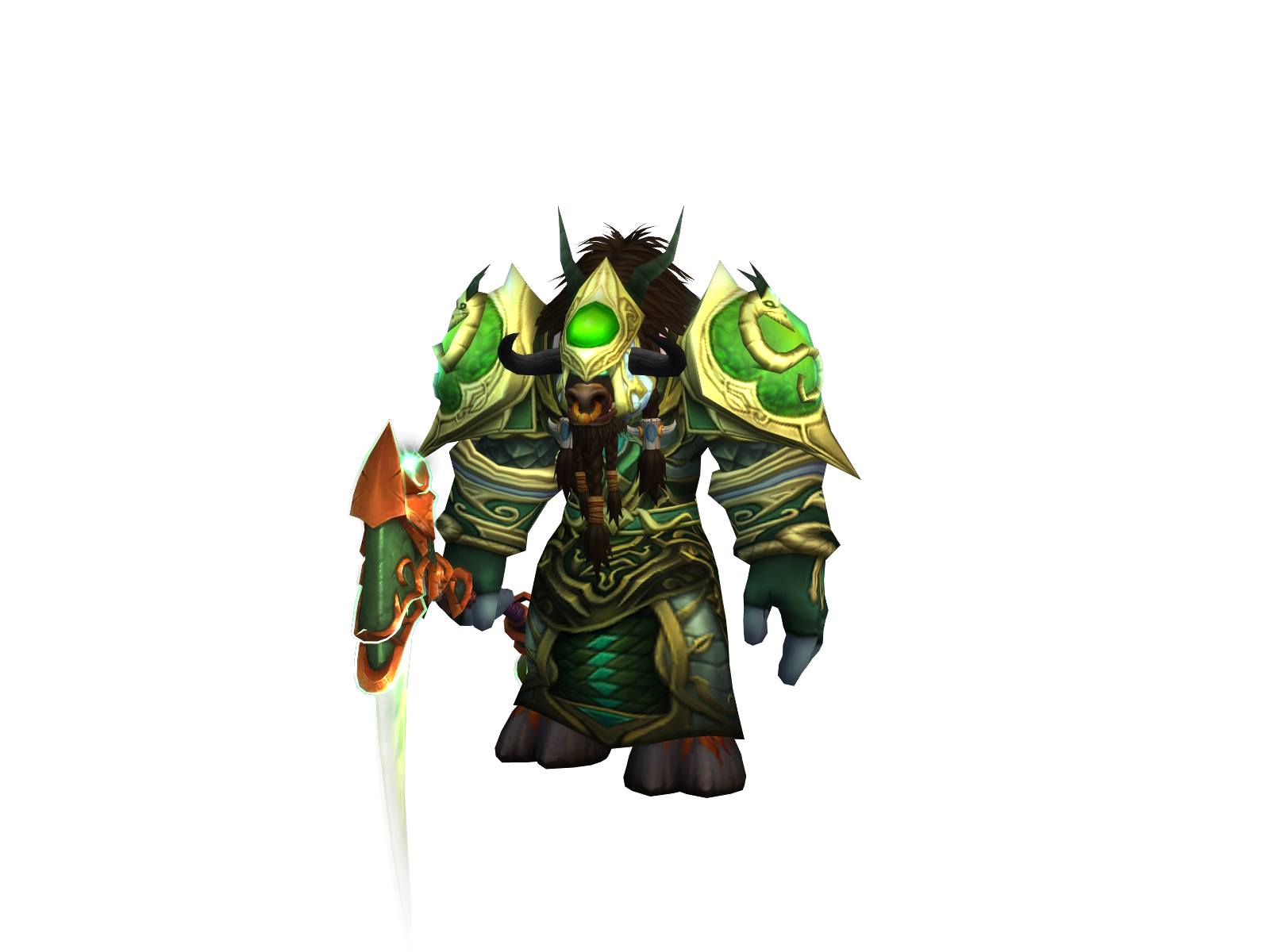 Slackerdruid 3D character render