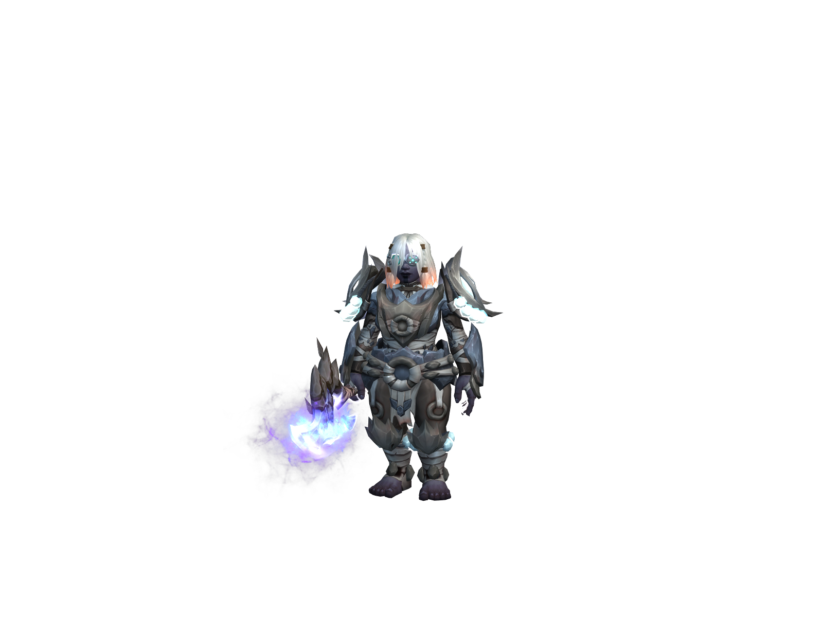 Mangomw 3D character render