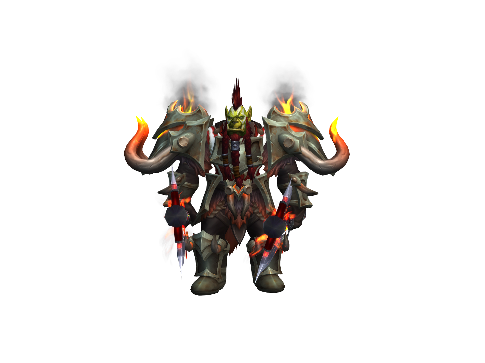 Meataxe 3D character render