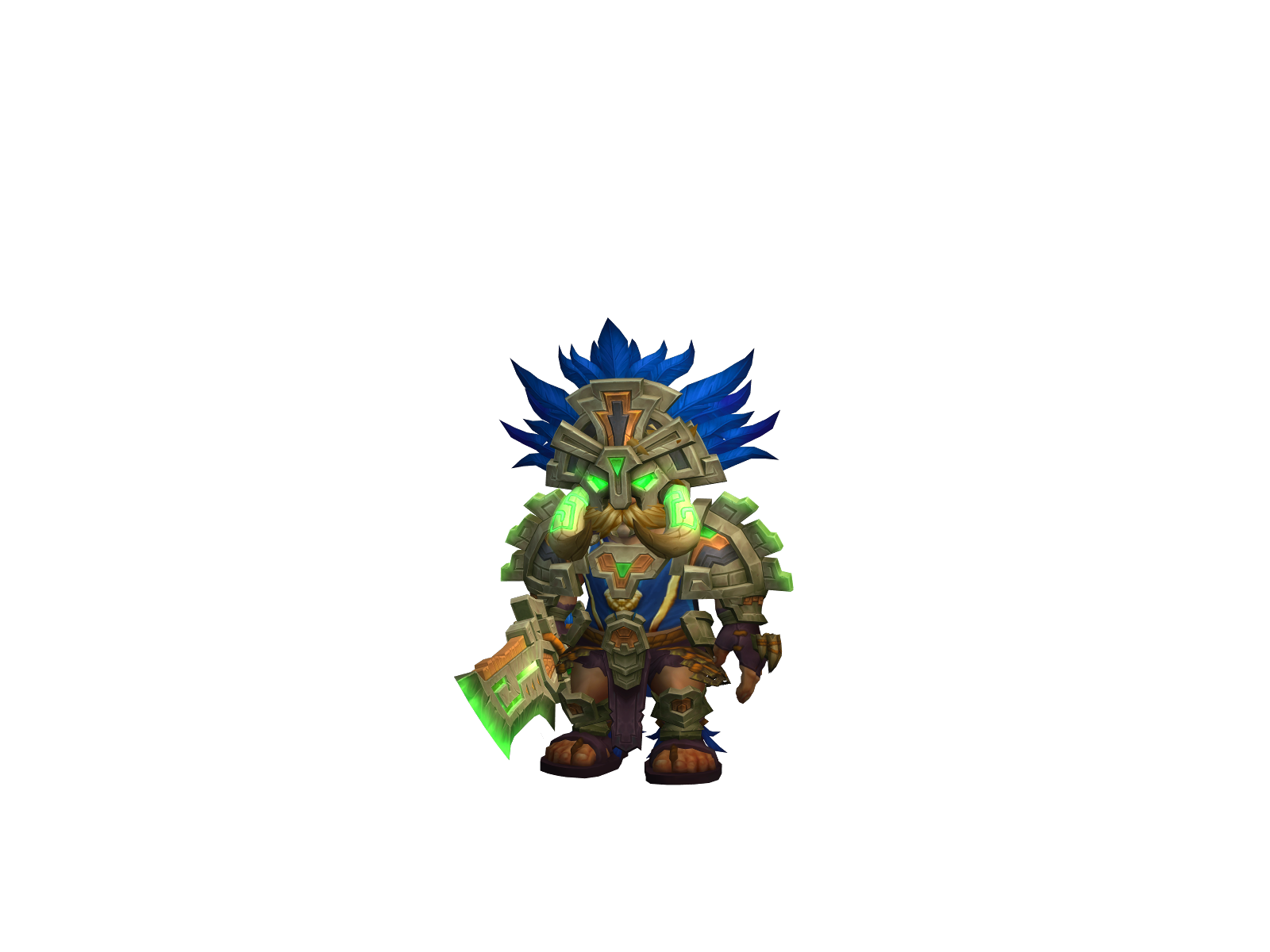 Bloodymirr 3D character render