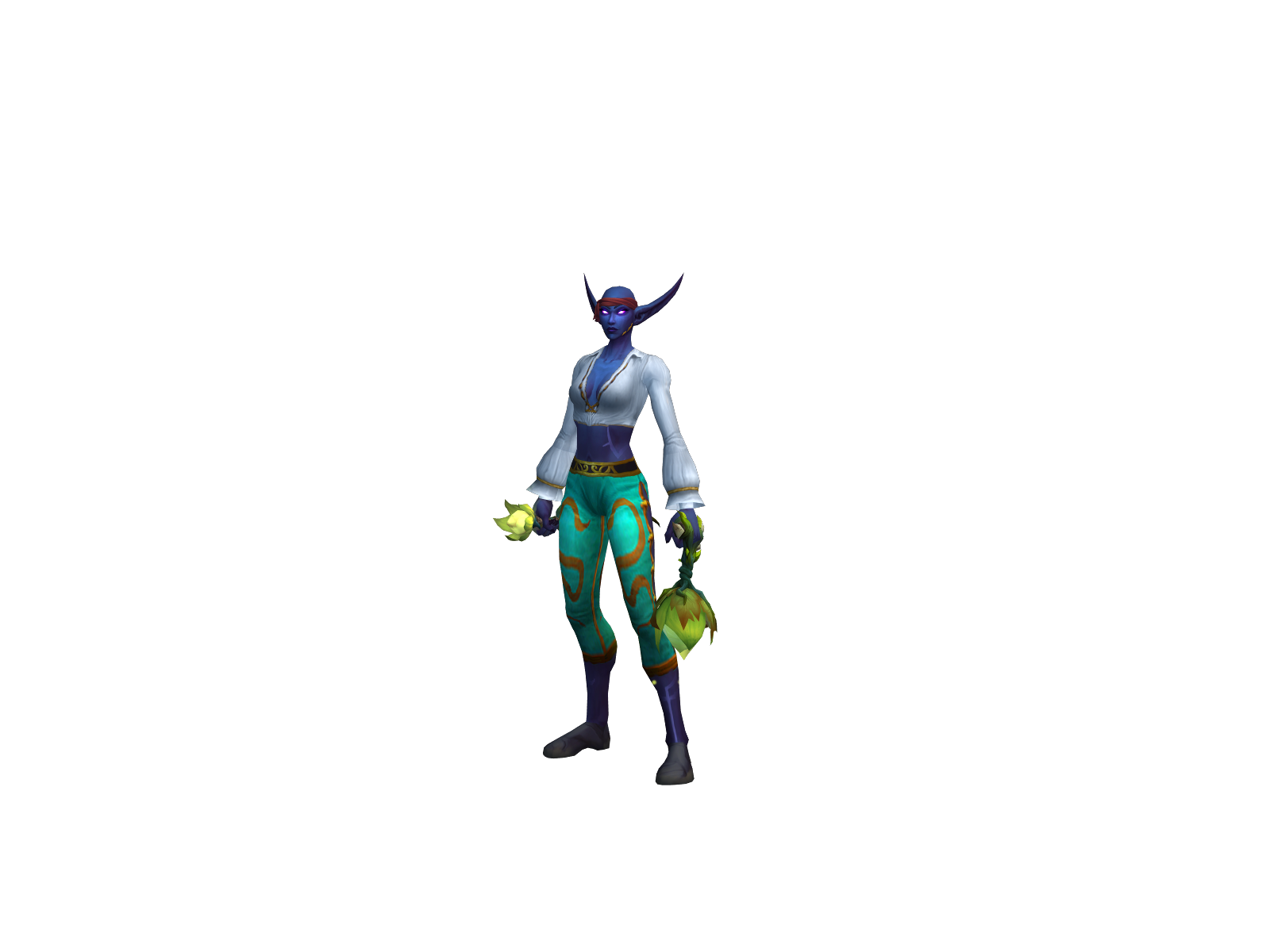 Monreaux 3D character render