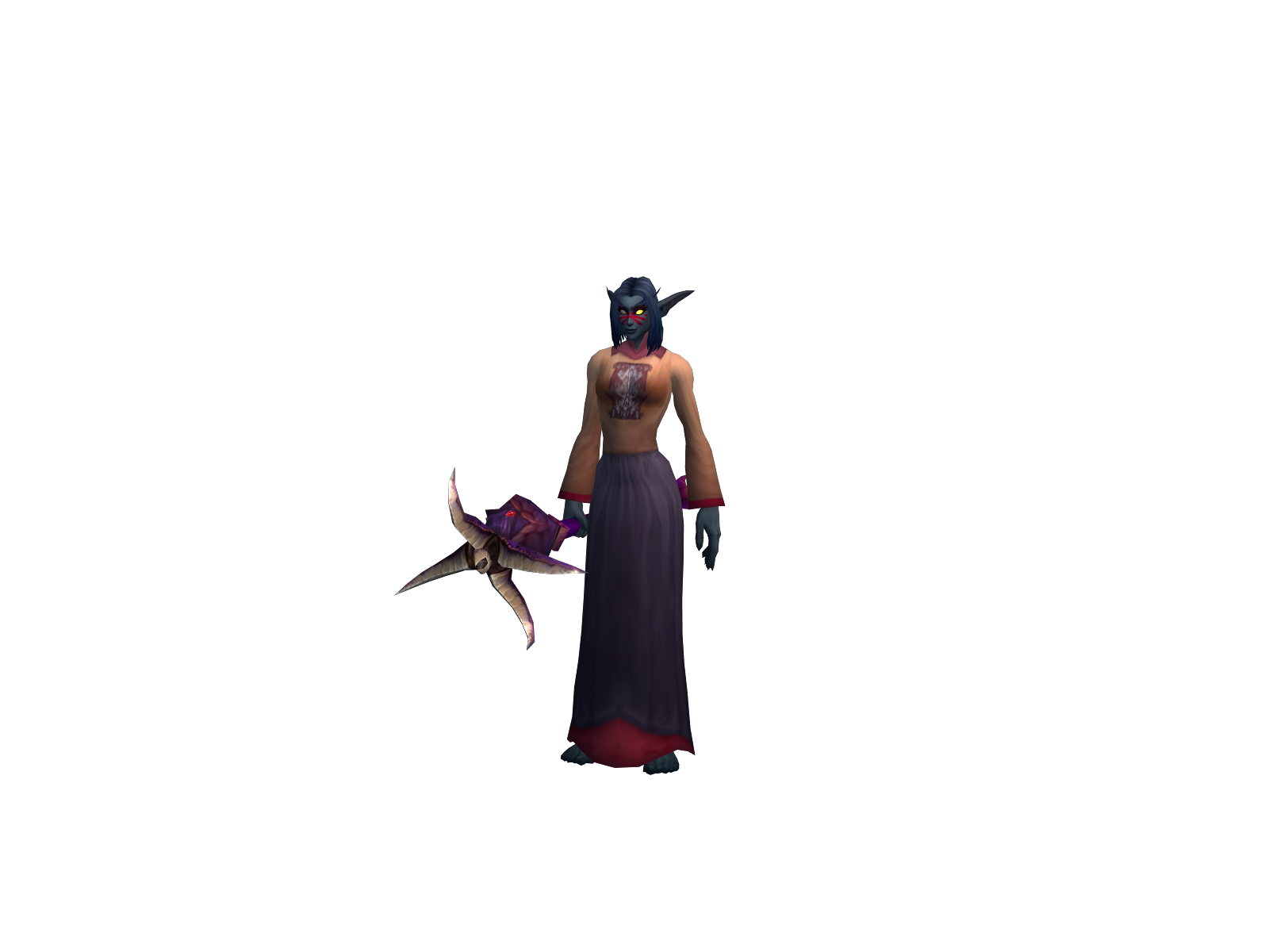 Ptd 3D character render