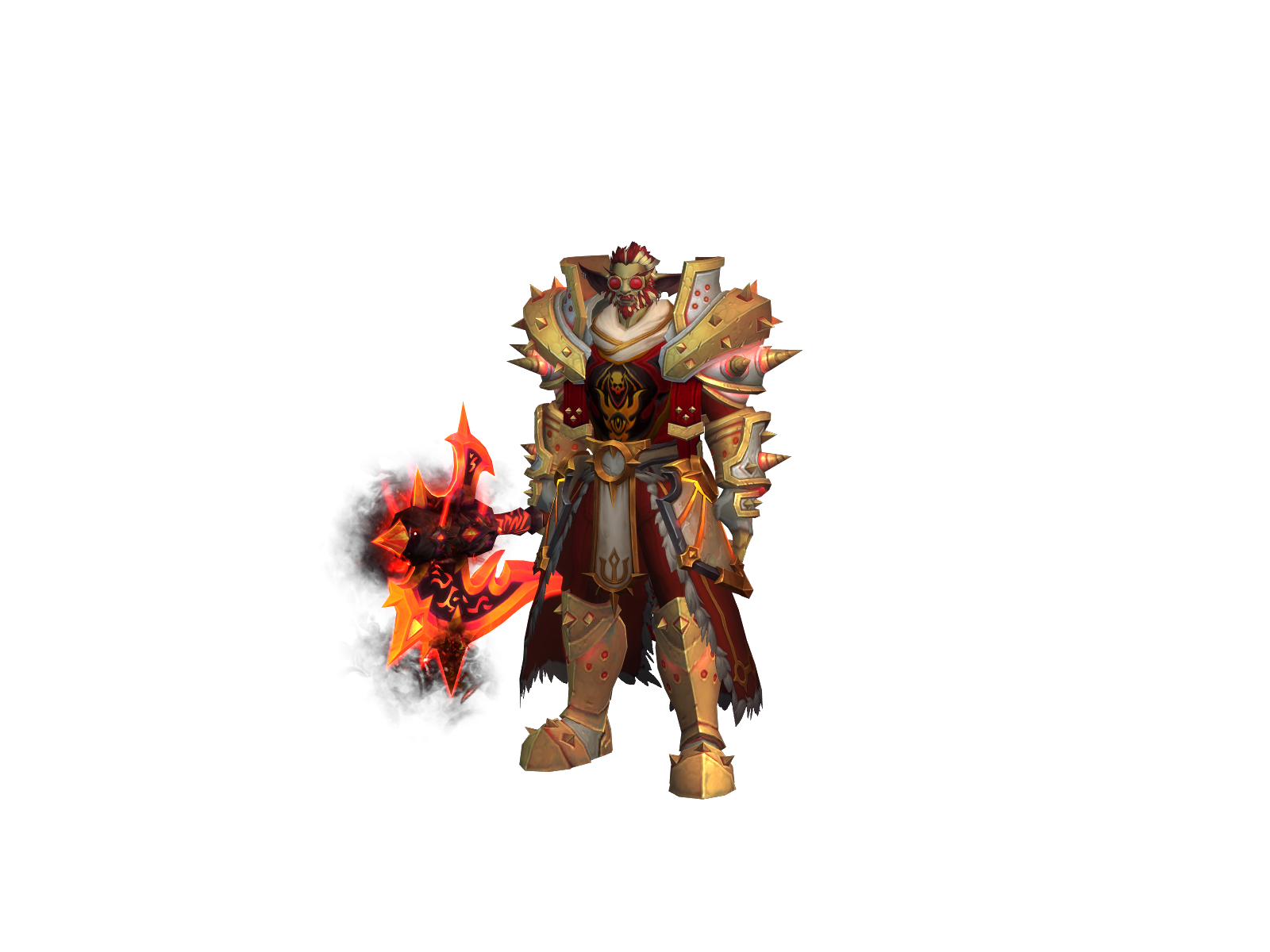 Bludkraze 3D character render