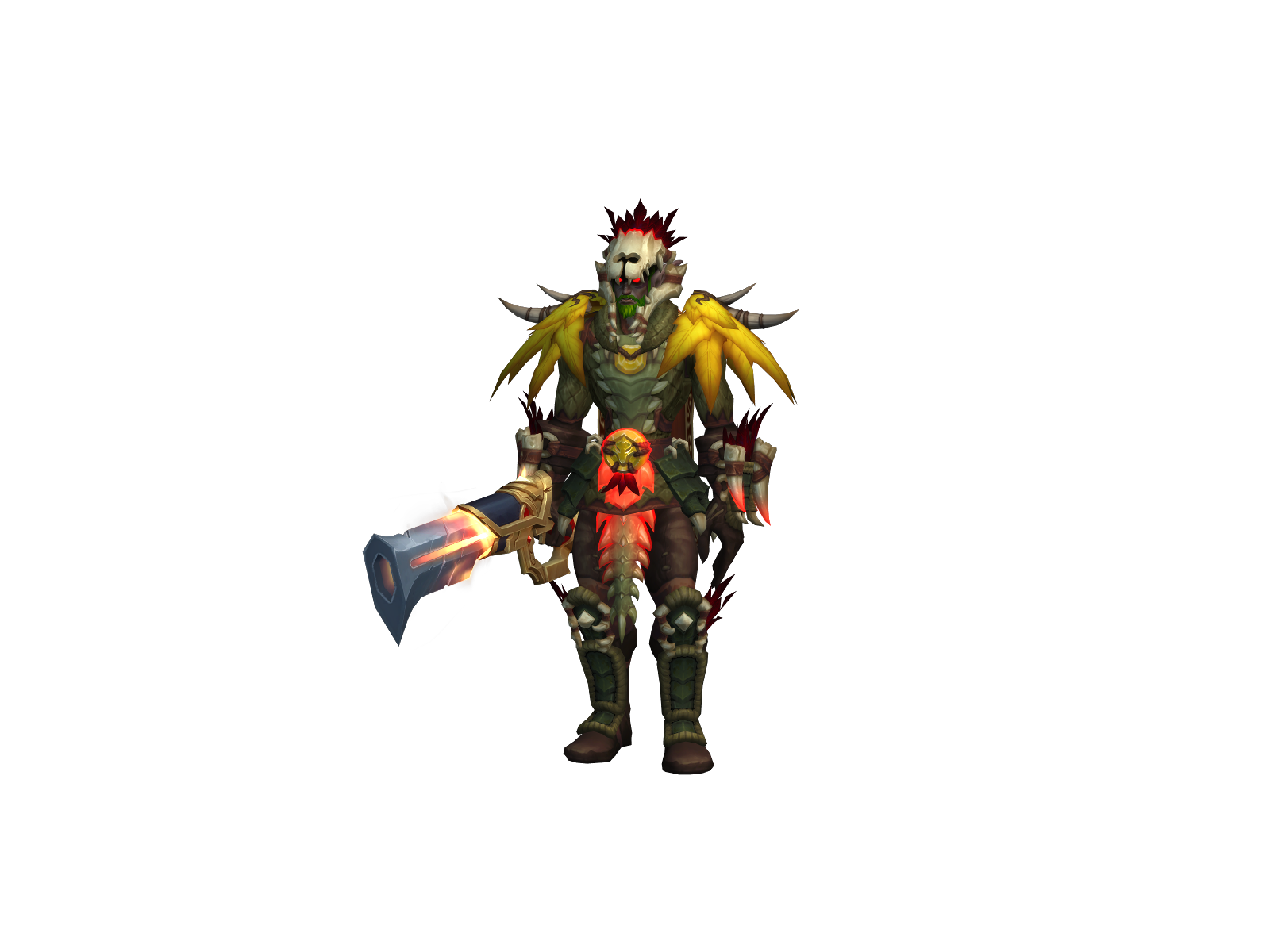Leggodex 3D character render