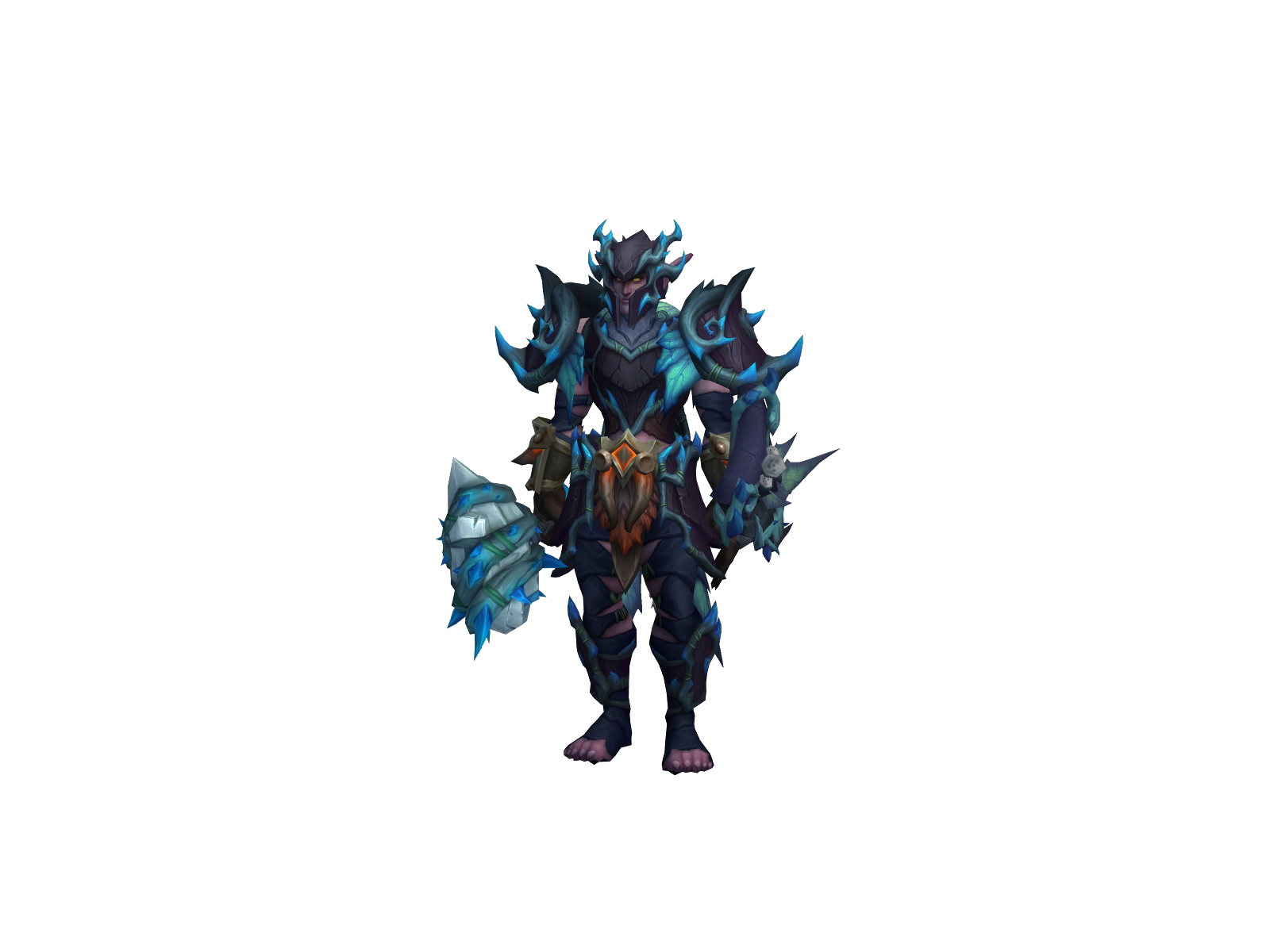 Denarus 3D character render