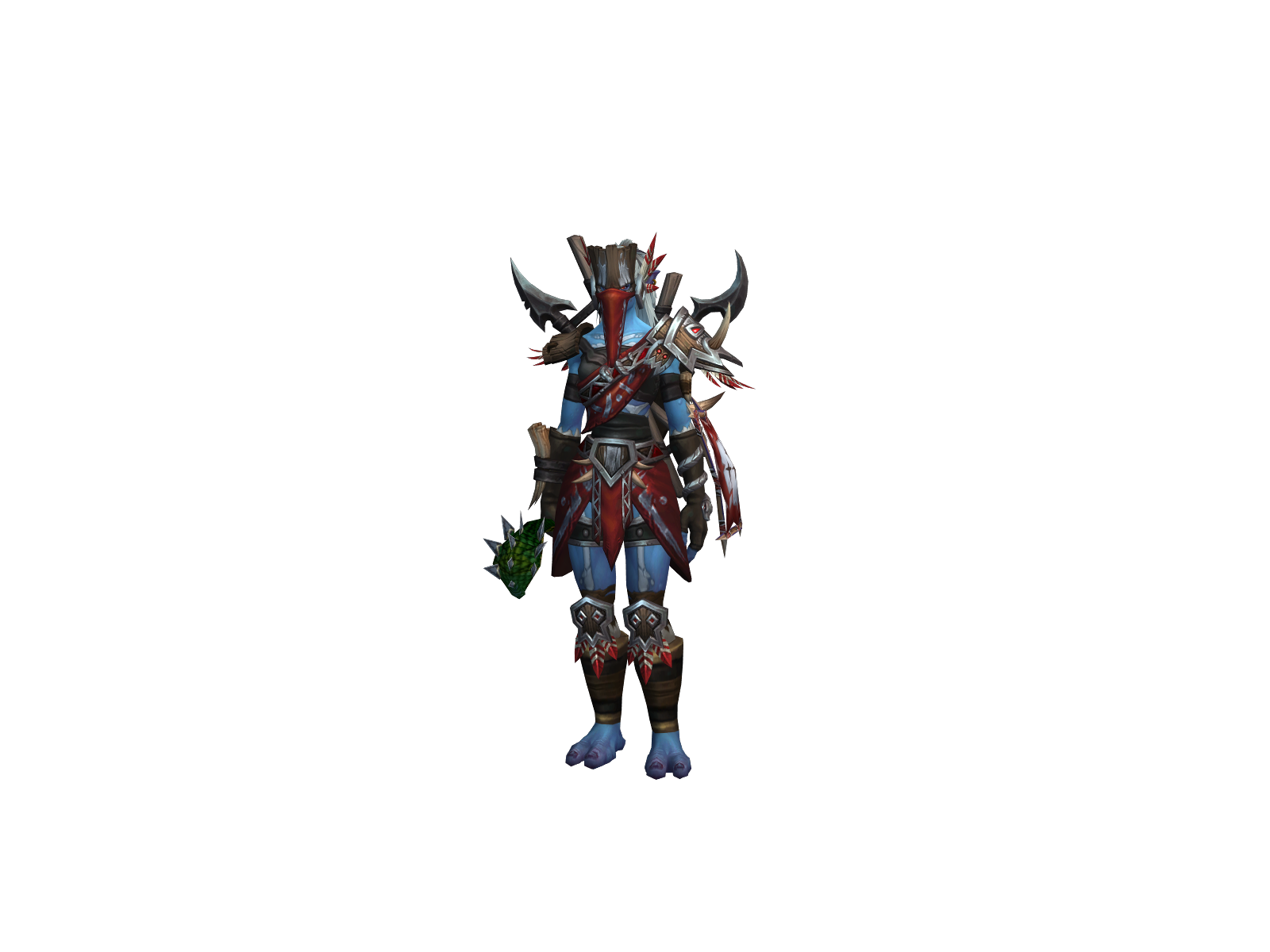 Hexualhealin 3D character render