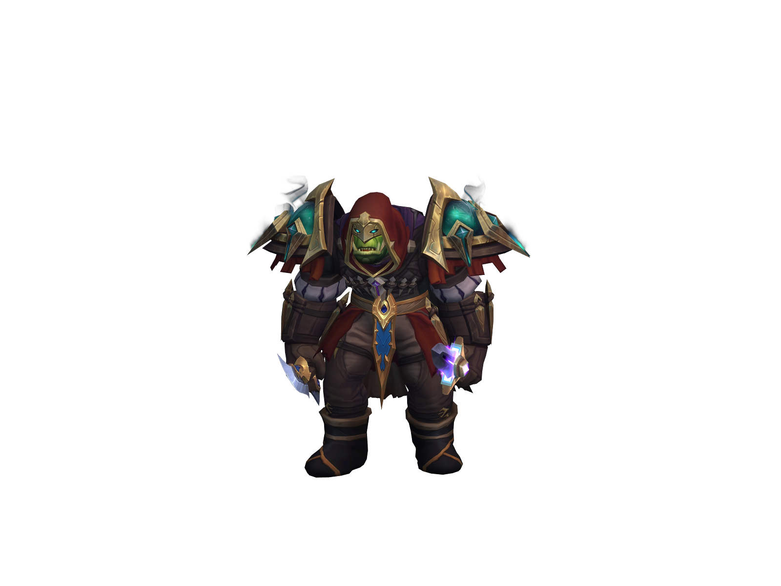 Probéd 3D character render