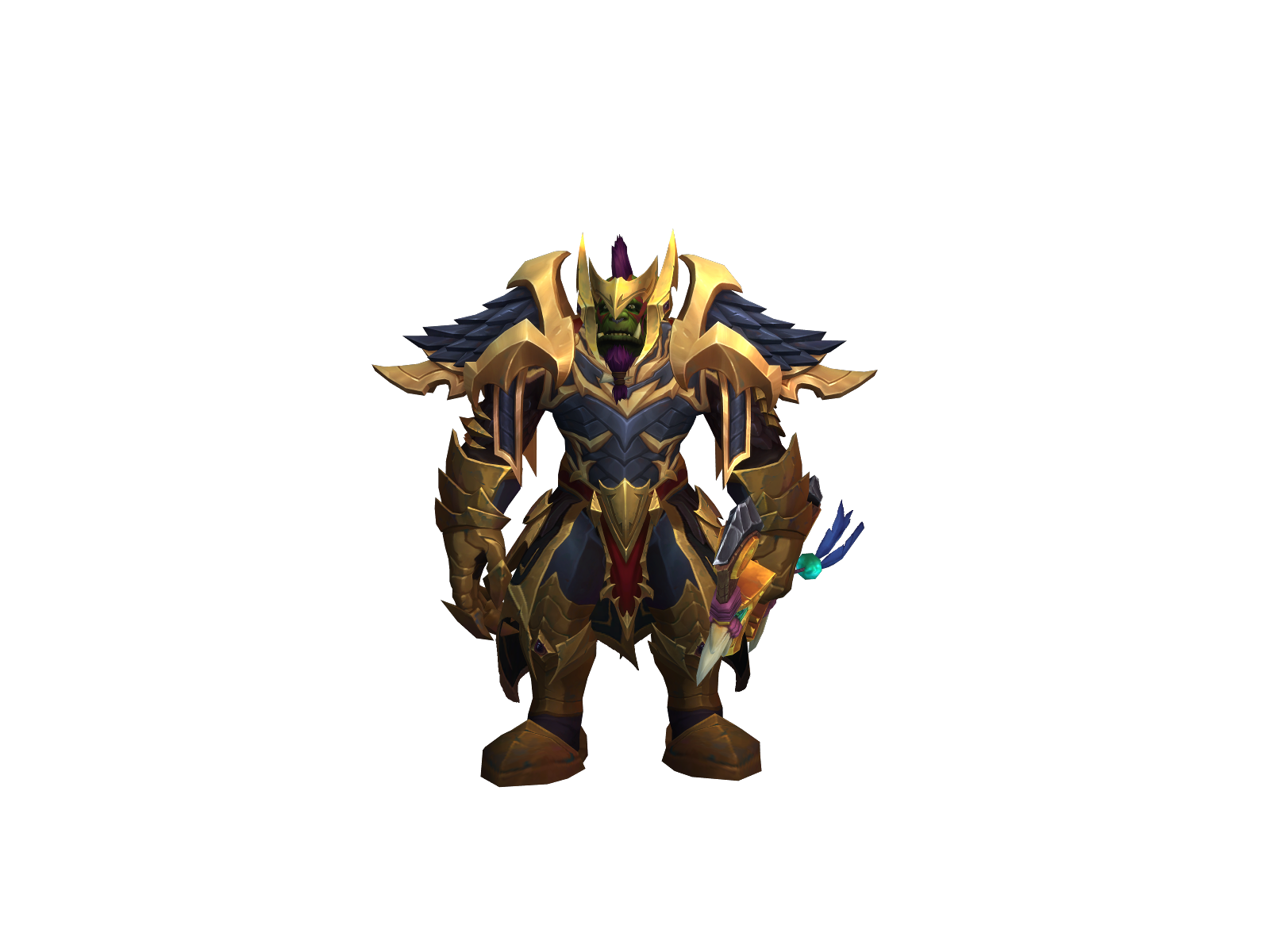 Critshake 3D character render